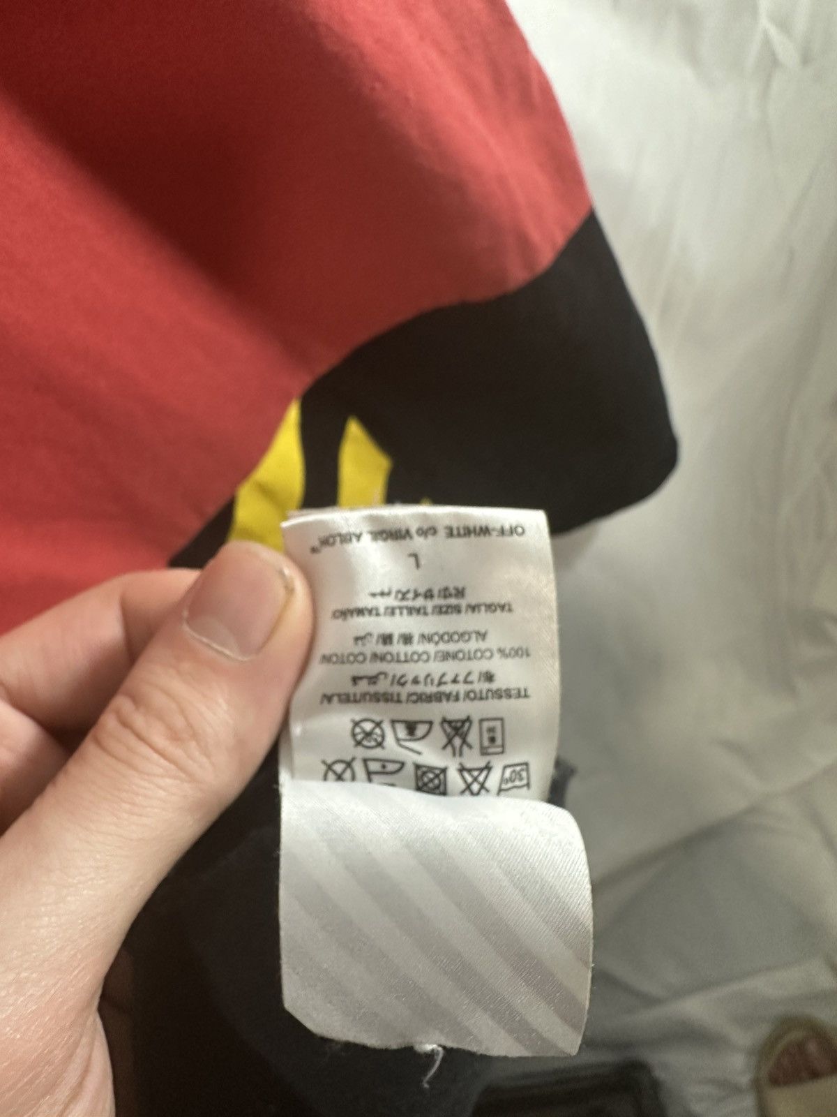 Off-White OFF WHITE TWO TONE SHIRT Size US L / EU 52-54 / 3 - 6 Thumbnail