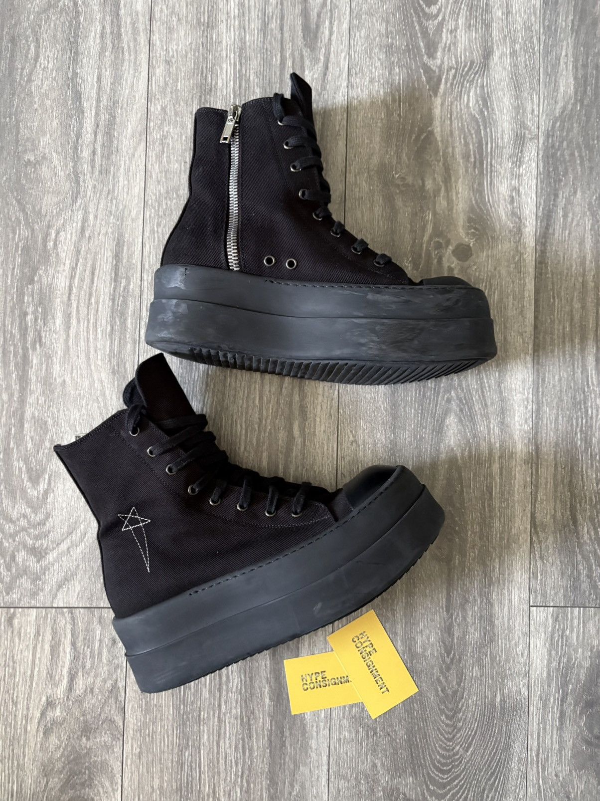 Rick Owens Drkshdw Rick Owens drkshdw mega bumper sneakers | Grailed
