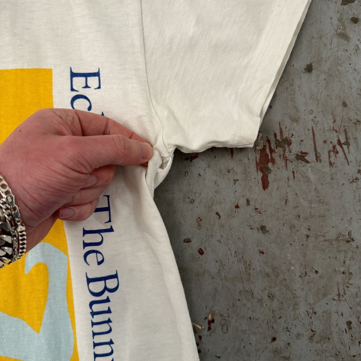 Band Tees × Vintage Vintage early 90’s Echo and the Bunnymen T-shirt S/M Size US M / EU 48-50 / 2 - 8 Thumbnail