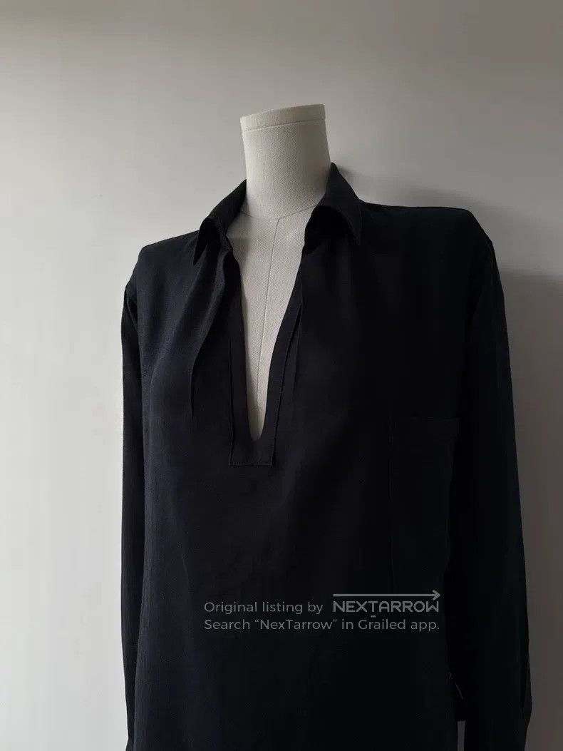 Yohji Yamamoto Yohji Yamamoto 08 SS Minimalist Linen Shirt Size US S / EU 44-46 / 1 - 6 Thumbnail