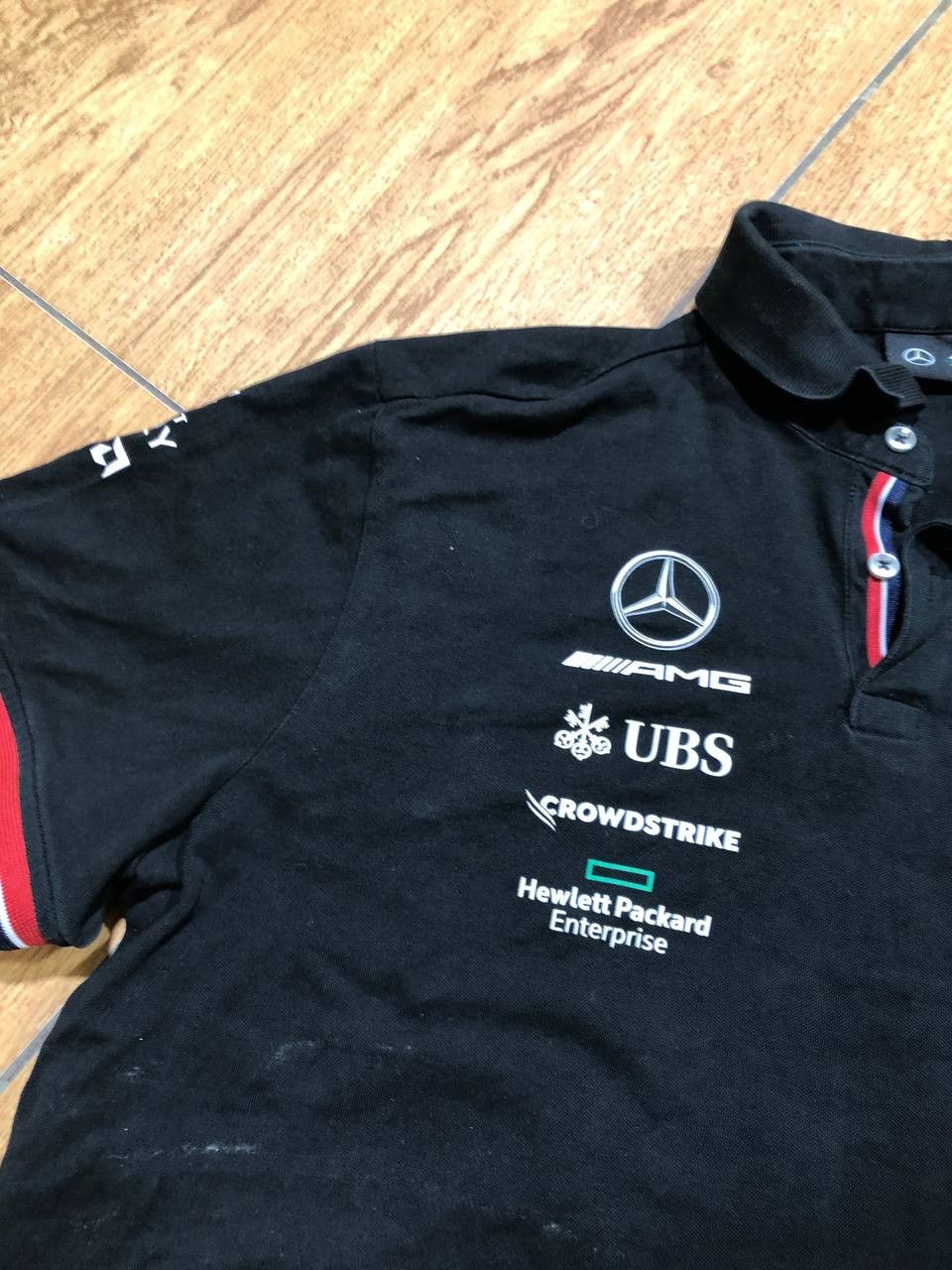Mercedes-Benz Mercedes Benz Petronas Amg Formula Uno Racing Polo Size US XXL / EU 58 / 5 - 20 Thumbnail