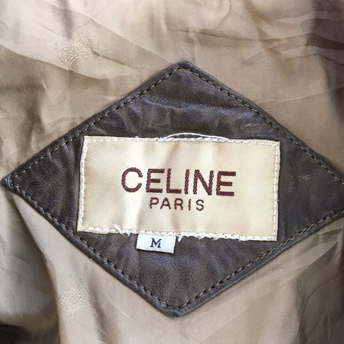 Celine RARE VINTAGE CELINE PARIS LEATHER JACKET Size US M / EU 48-50 / 2 - 12 Thumbnail