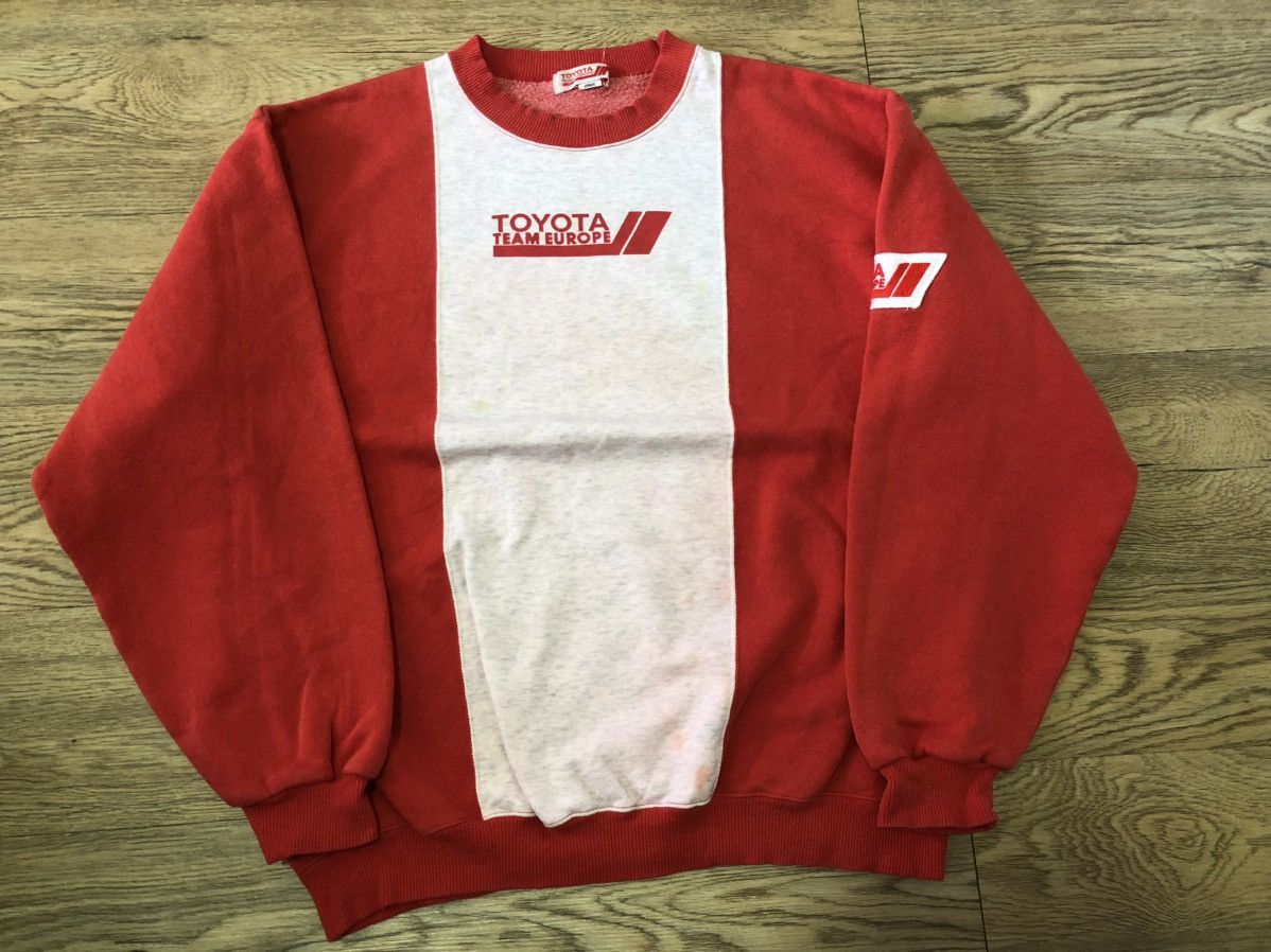Racer Worldwide Vintage 90’s Toyota Team Europe sweatshirt Size US M / EU 48-50 / 2 - 2 Thumbnail