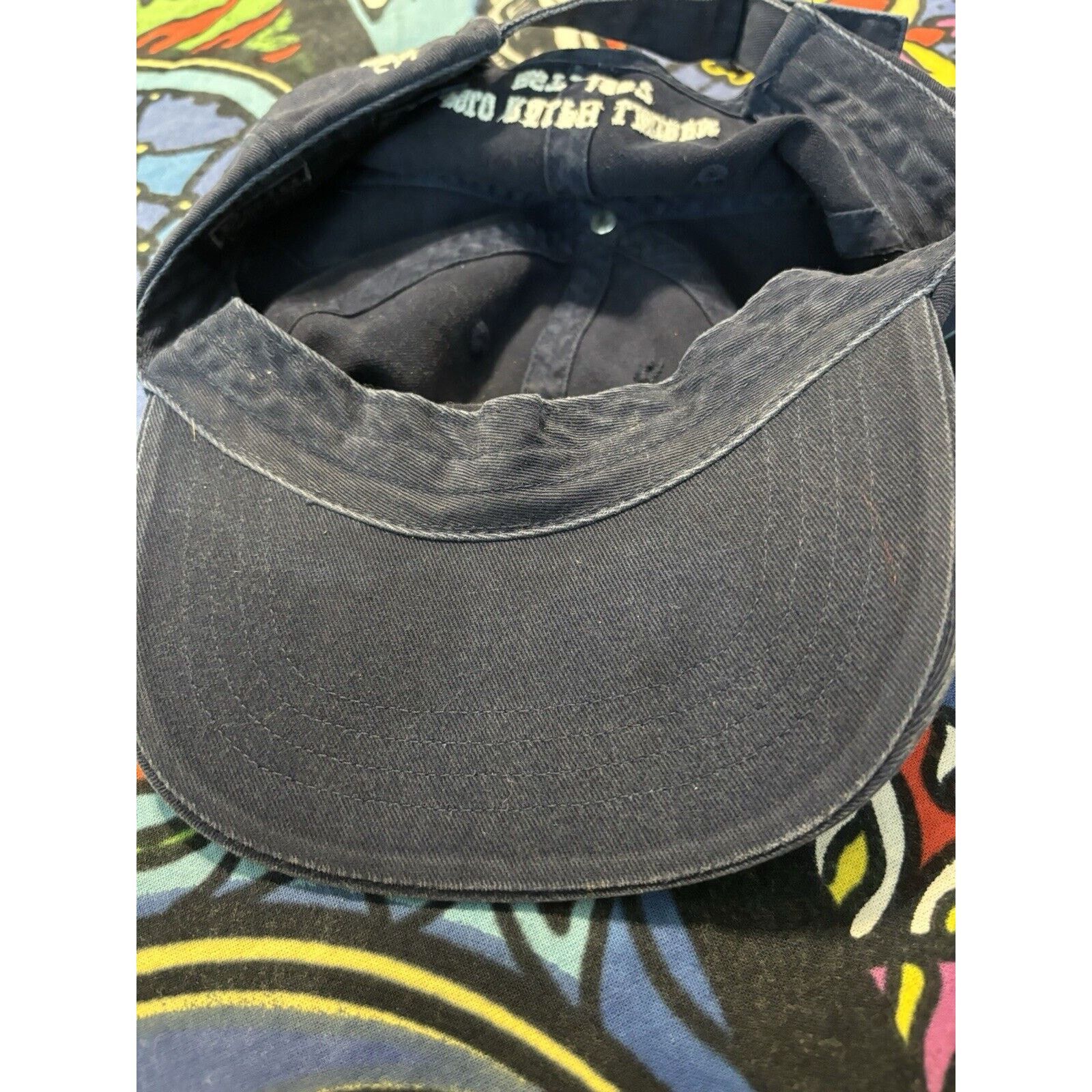 Ralph Lauren usa polo made on usa flag hat navy blue strapback dad hat Size ONE SIZE - 4 Thumbnail