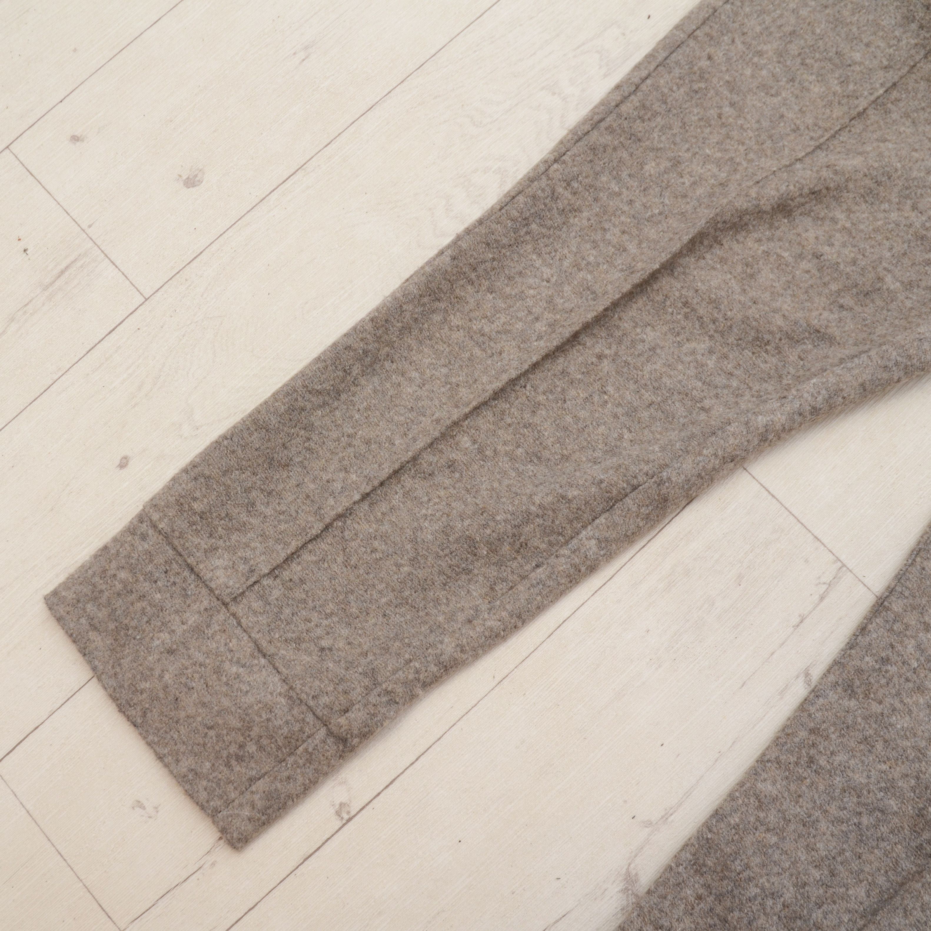 Other Luxury Hosio made of Yarn Beige Wool Cropet Pants Size 50 Size 40R - 5 Thumbnail