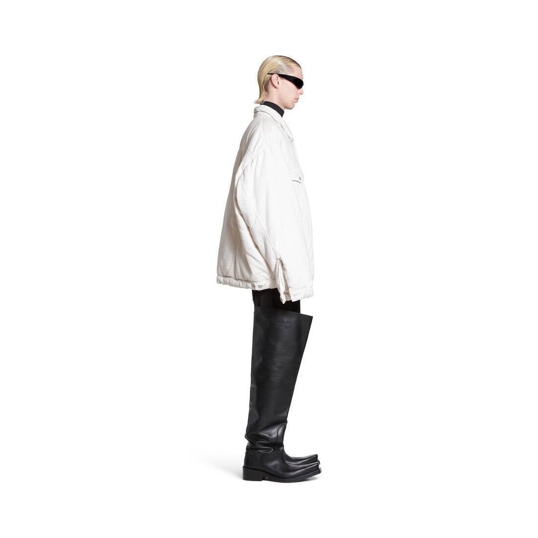 Balenciaga o1mt1gz0924 Padded Jacket in White Size US S / EU 44-46 / 1 - 5 Thumbnail