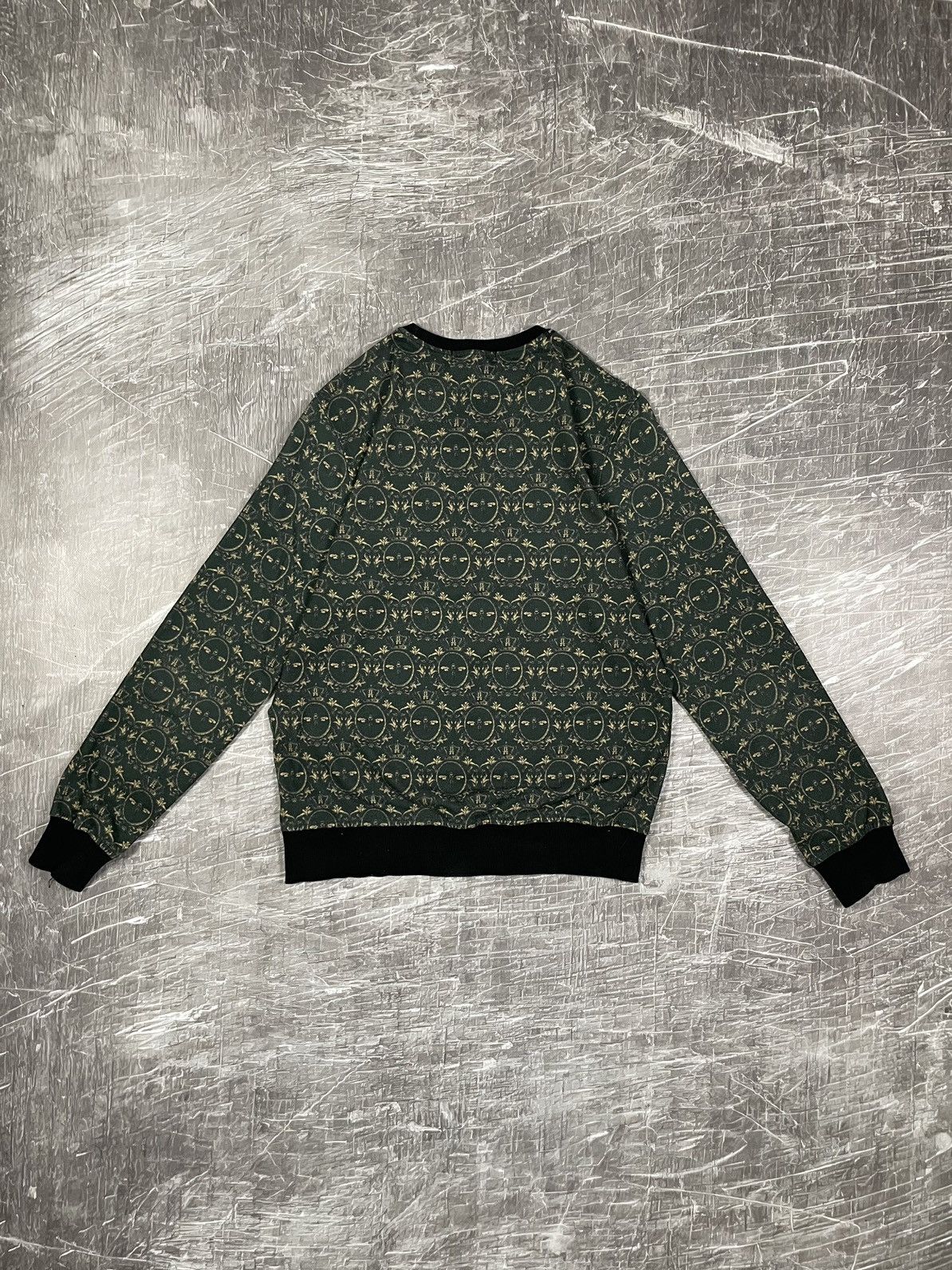 Dolce Gabbana Bee&Crown Monogram Rare Sweatshirt