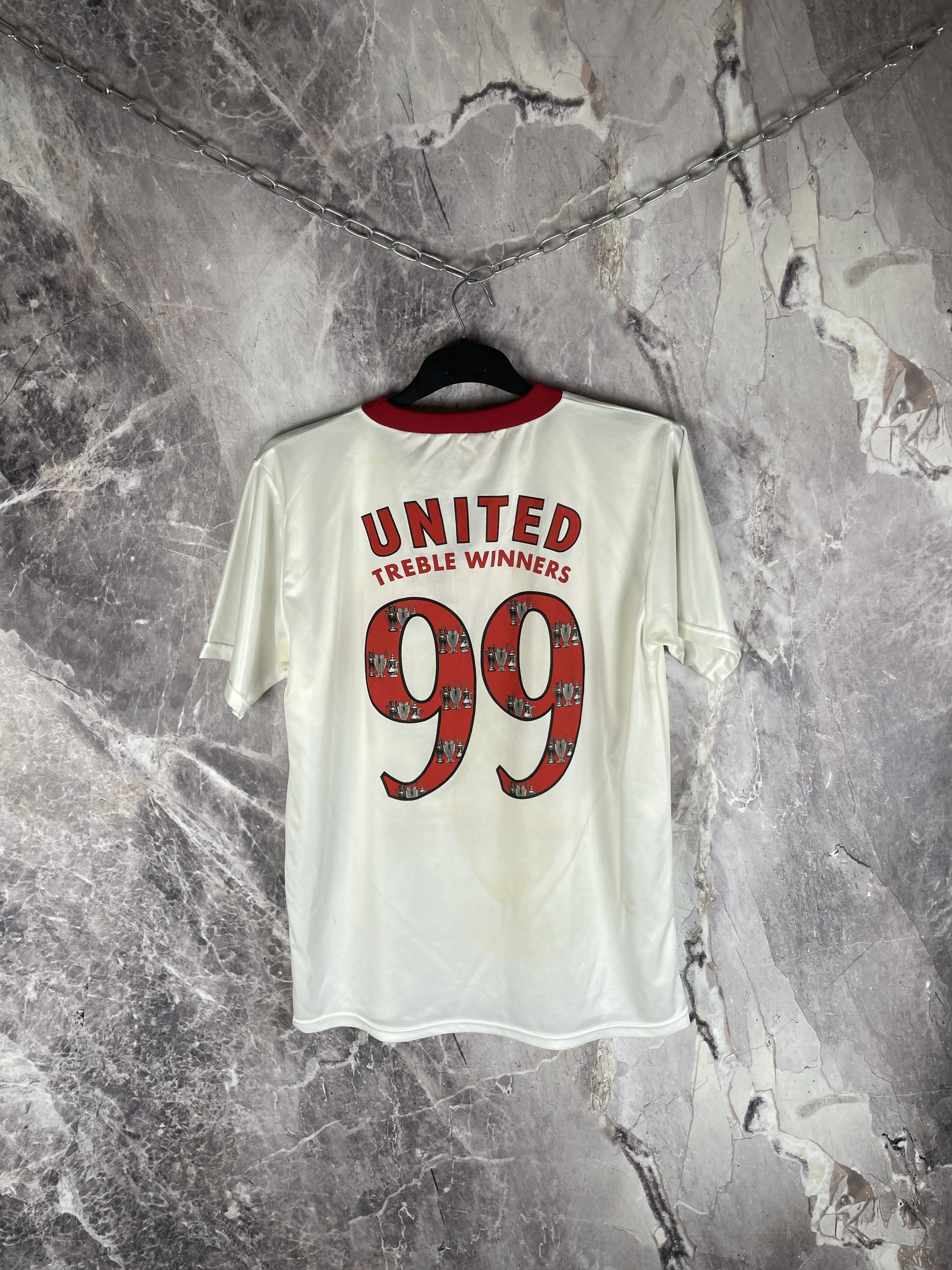 Vintage Manchester United Campions 1999 Vintage Tee Size US L / EU 52-54 / 3 - 11 Thumbnail