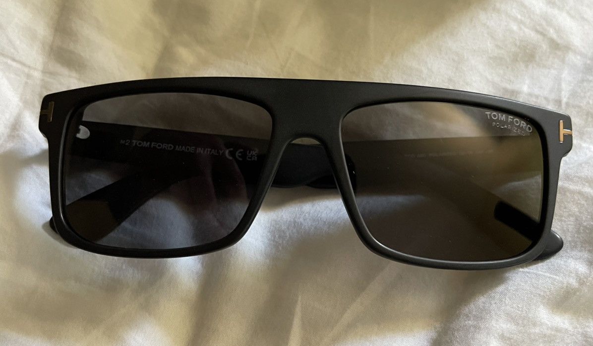Tom Ford Tom Ford Phillipe Matte Black Polarized Sunglasses Size ONE SIZE - 7 Thumbnail