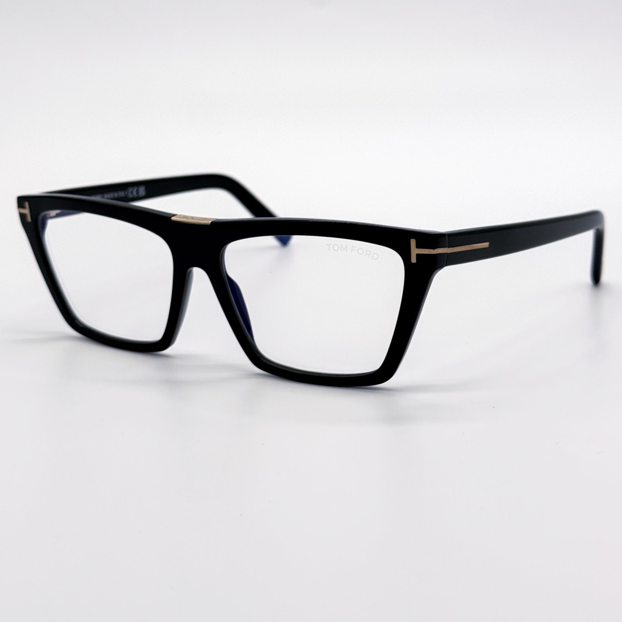 Tom Ford NEW TOM FORD EYEGLASSES TF5912 001 BLACK WOMEN FT5912 001 Size ONE SIZE - 2 Thumbnail