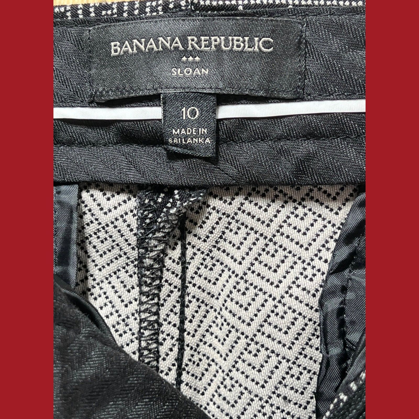 Banana Republic Banana Republic - women’s Ankle Length Skinny Fit Pants - B Size 32" / US 10 / IT 46 - 9 Thumbnail