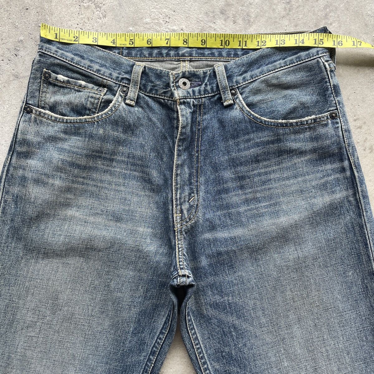 Levi's Vintage Clothing Vintage Levi’s 502 Faded Jeans Denim Pants W31x30.5 Size US 31 - 5 Thumbnail