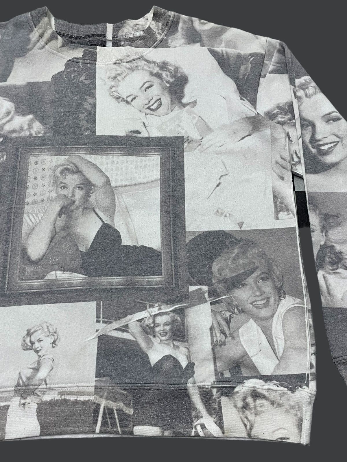 Beauty Beast Marilyn Monroe All Overprint Sweatshirt Size US M / EU 48-50 / 2 - 4 Thumbnail