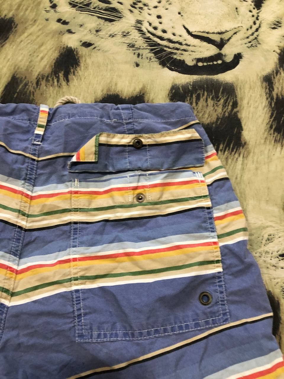 Polo Ralph Lauren Vintage Polo Ralph Lauren Striped Shorts Size 30 Size US 30 / EU 46 - 14 Thumbnail