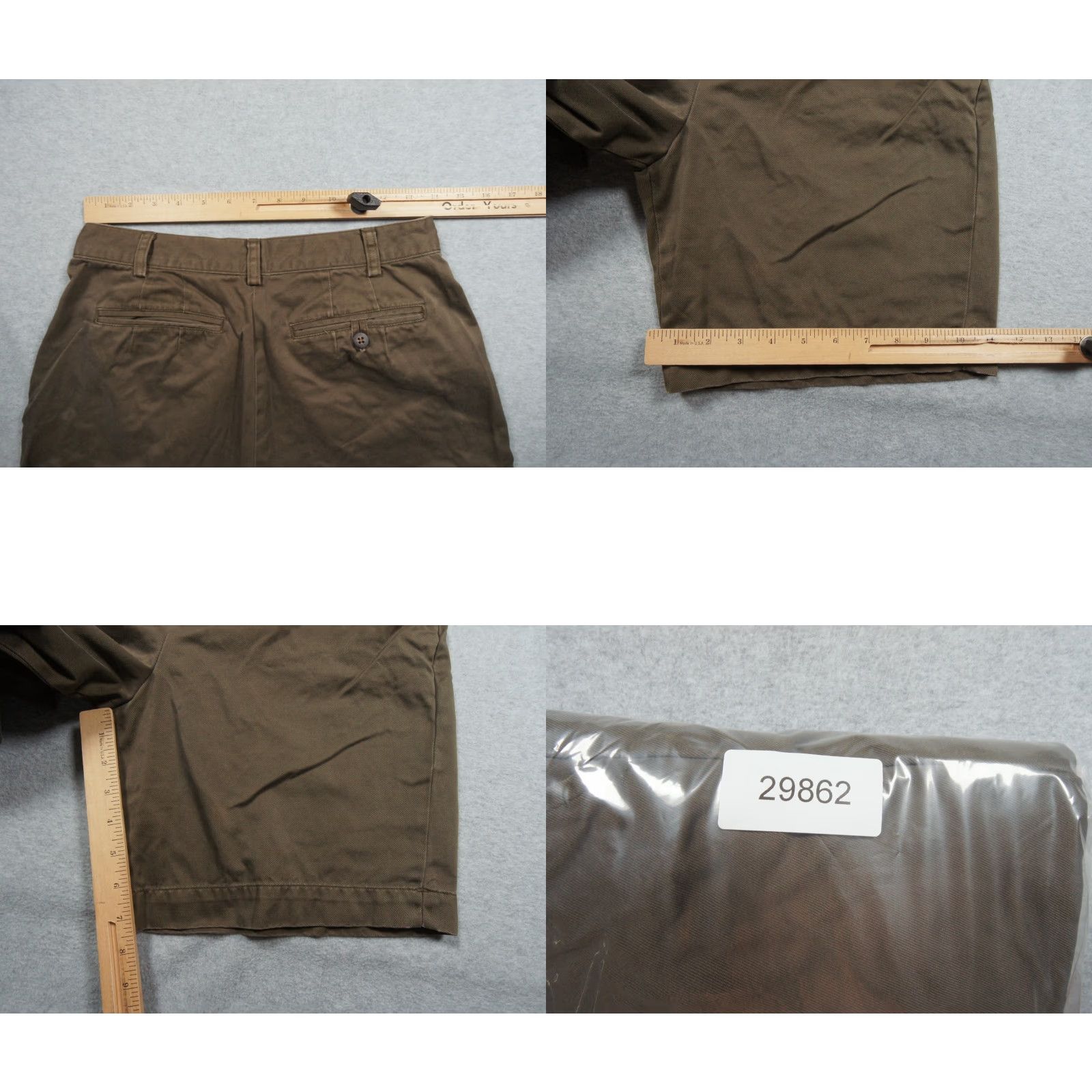 Banana Republic VINTAGE Banana Republic Chino Shorts Womens 12 Brown 7" Inseam Outdoor Size 34" / US 12 / IT 48 - 8 Thumbnail
