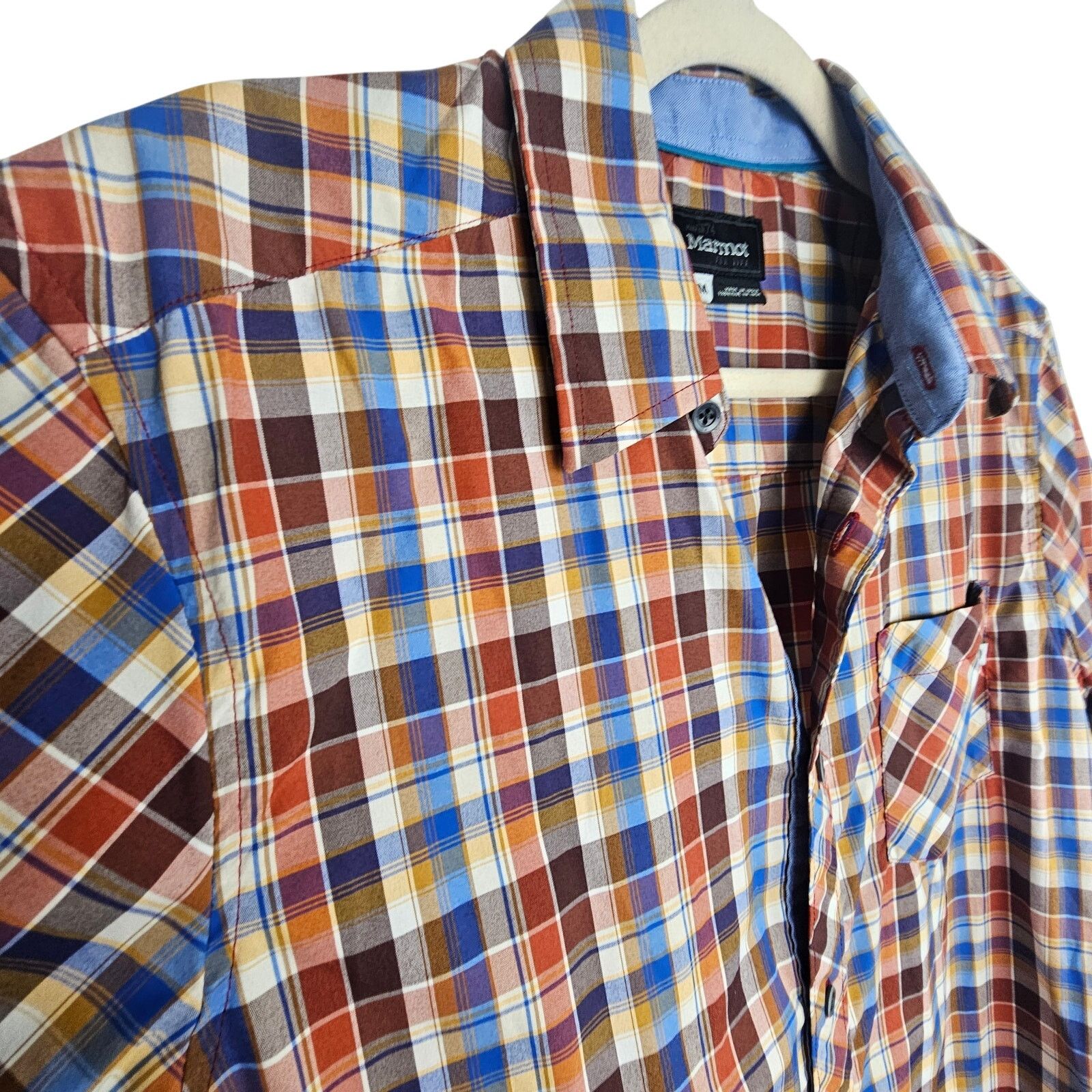 Marmot Marmot Mens Plaid Shirt Size M Gorpcore Hiking Trail Outdoor Size US M / EU 48-50 / 2 - 5 Thumbnail
