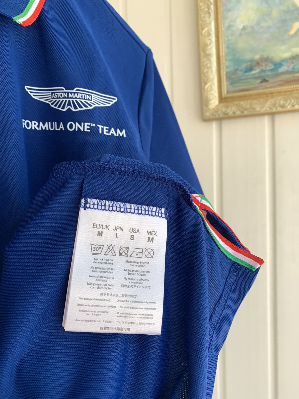 Formula 1 Aston Martin Official Formula One F1 Racing Team Polo Size M Size US M / EU 48-50 / 2 - 10 Thumbnail