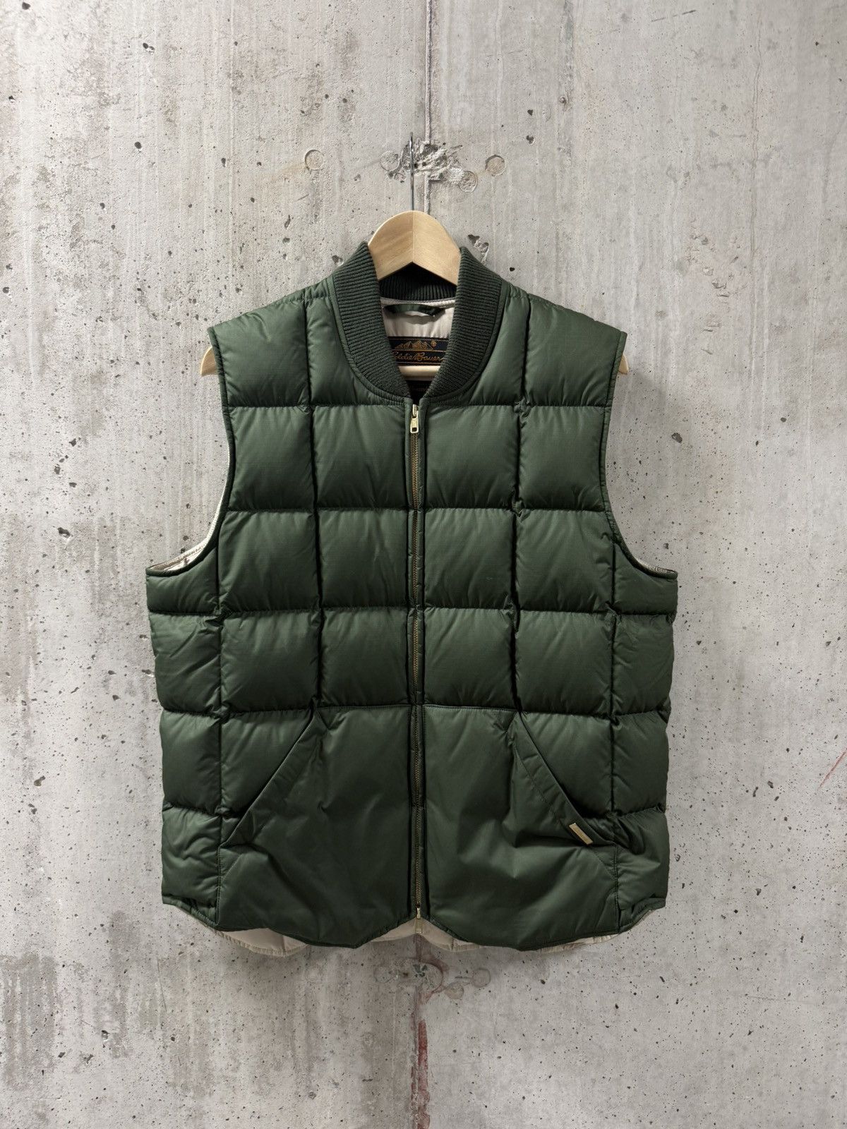 Eddie Bauer × JJJJound JJJJound Eddie Bauer Puffer Down Vest Green Size US M / EU 48-50 / 2 - 1 Thumbnail