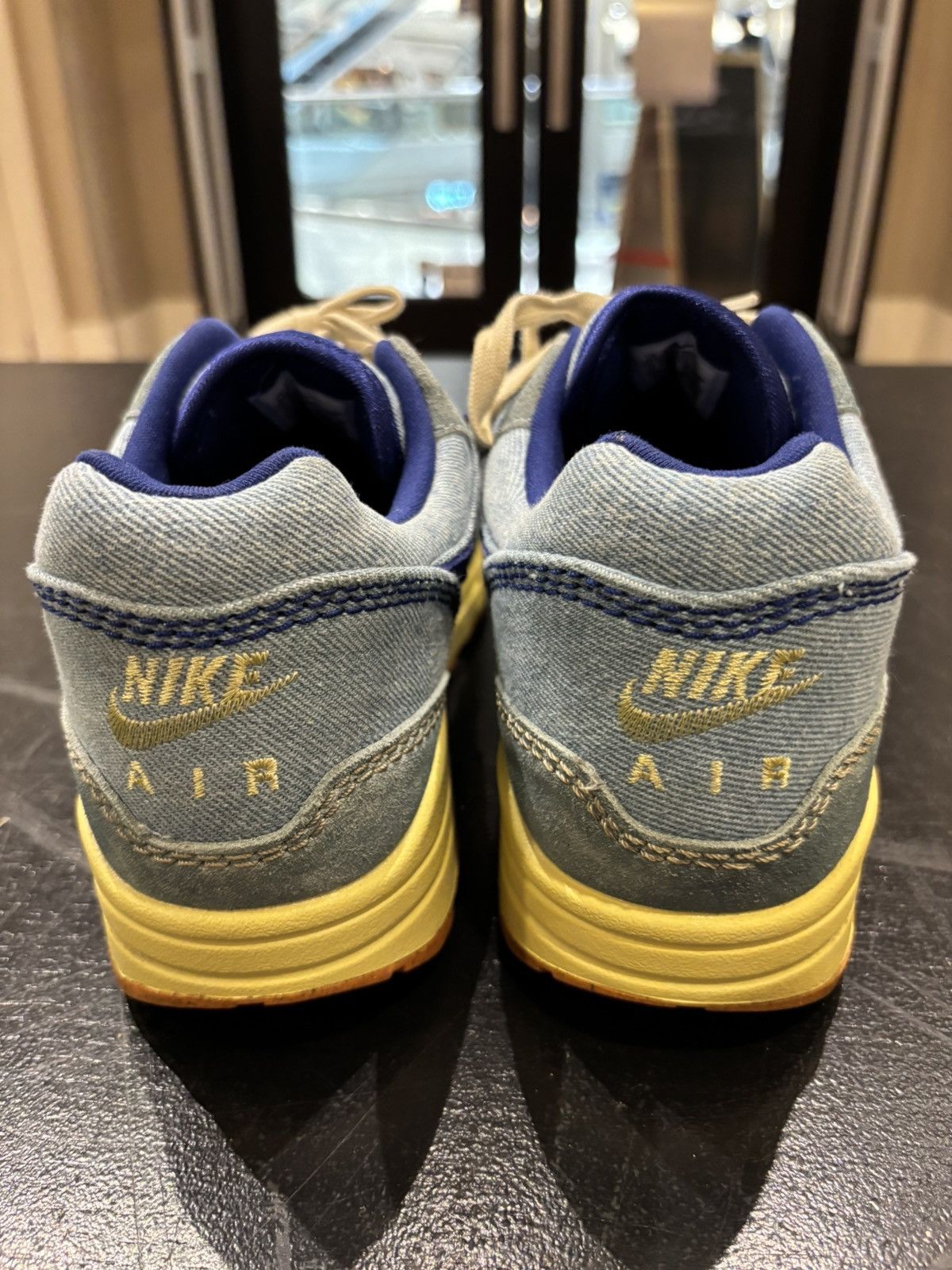Nike Air Max 1 ‘Dirty Denim’ Size US 12 / EU 45 - 3 Thumbnail