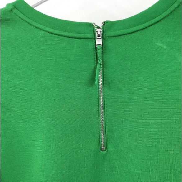 Lord & Taylor ❤️Lord & Taylor 424 Fifth Kelly Green Long Sleeve Shift Mini Size S / US 4 / IT 40 - 6 Thumbnail
