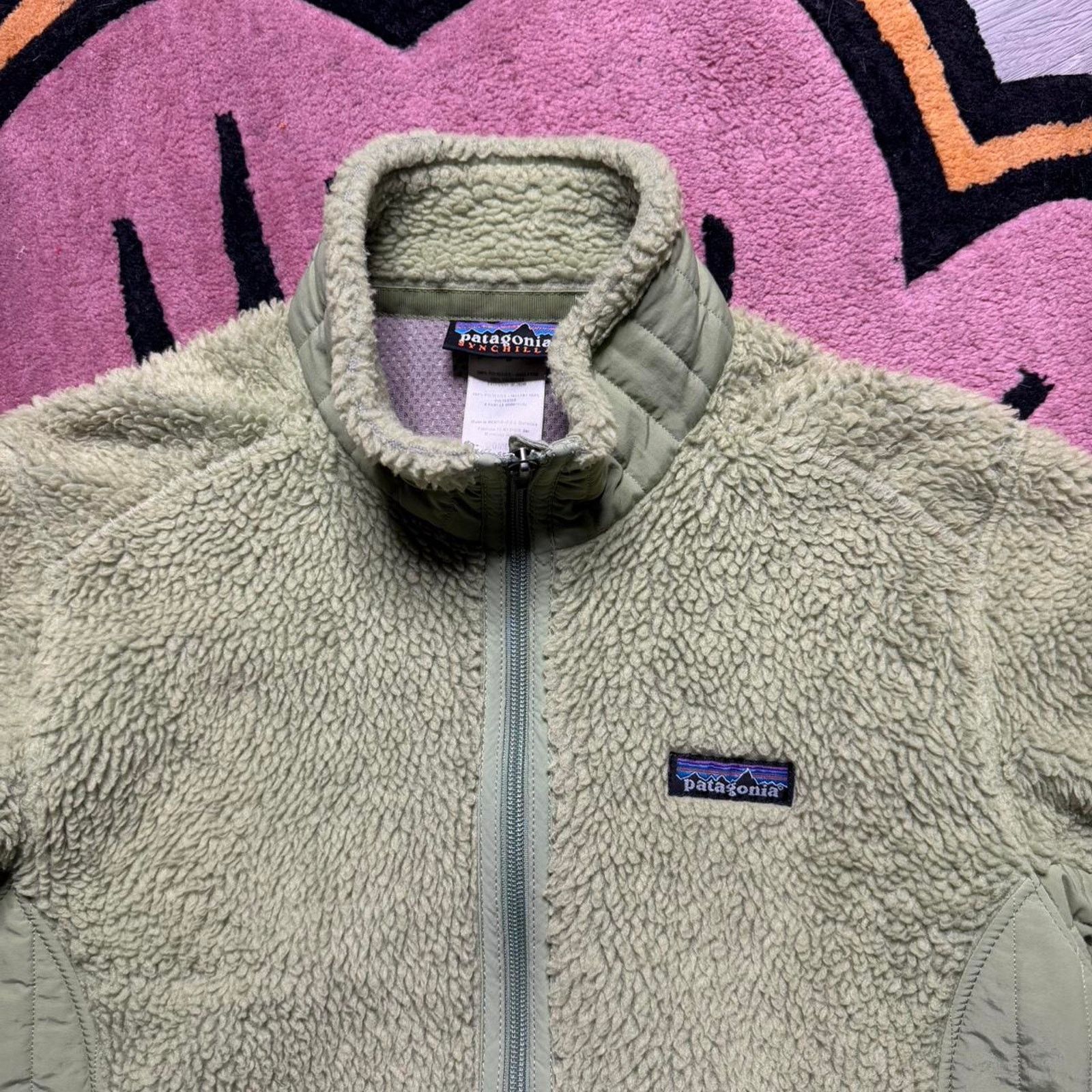 Patagonia Patagonia Retro-X Synchilla Zip Up Fleece Jacket Size Medium Size M / US 6-8 / IT 42-44 - 3 Thumbnail