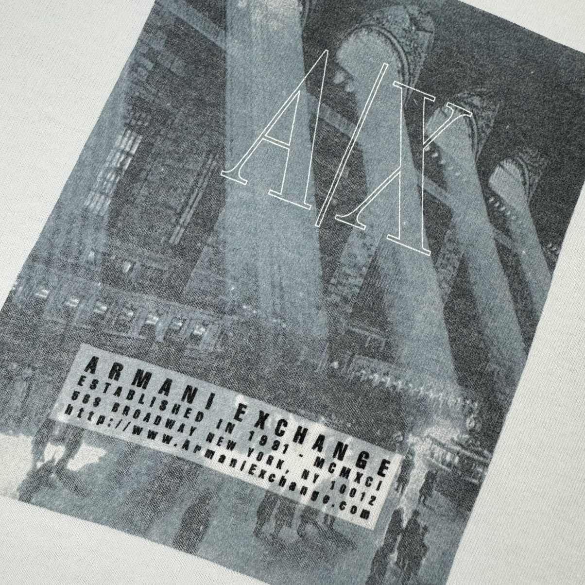 Armani Exchange Vintage Armani Exchange Photo T-shirt Size US L / EU 52-54 / 3 - 7 Thumbnail