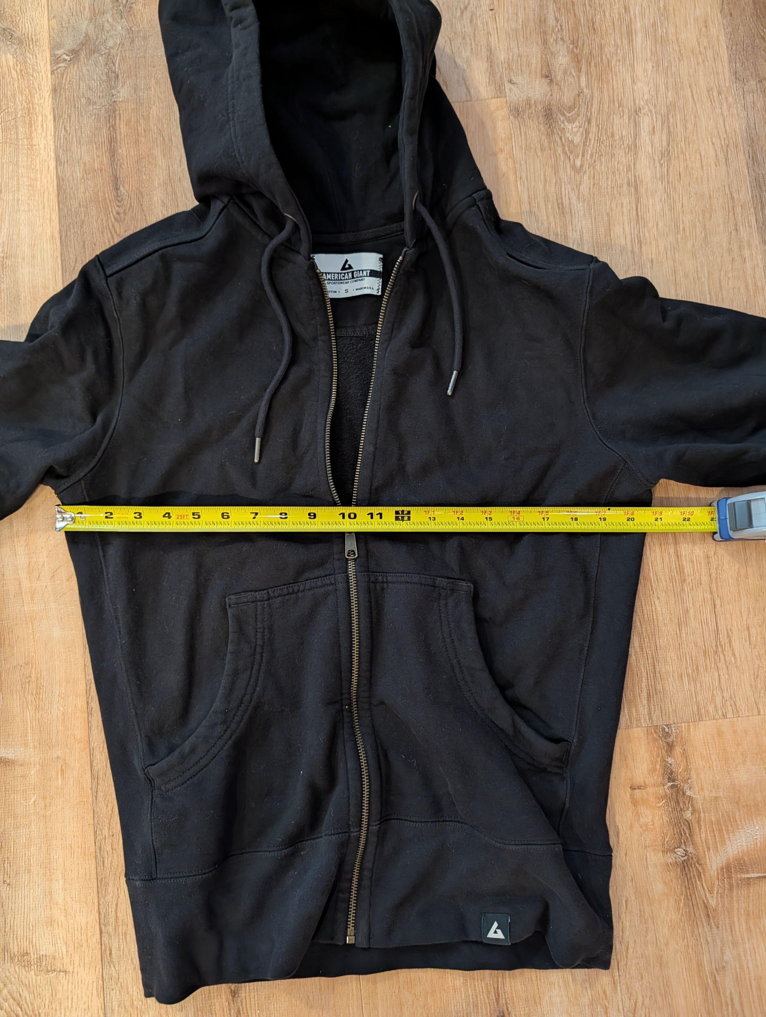 American Giant Men's Classic Full Zip Hoodie Size US S / EU 44-46 / 1 - 3 Thumbnail