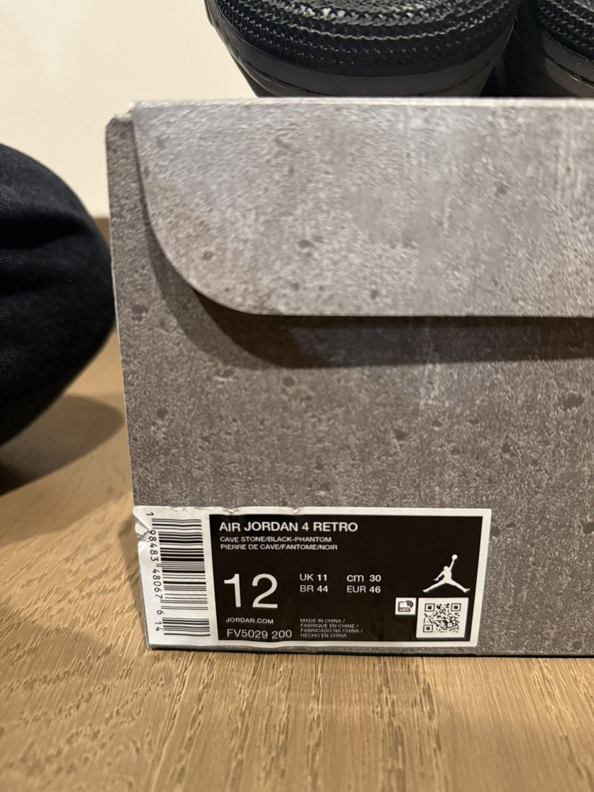 Jordan Brand Nike Air Jordan 4 Retro Cave Stone FV5029-200 Men's Size 12 Size US 12 / EU 45 - 8 Thumbnail