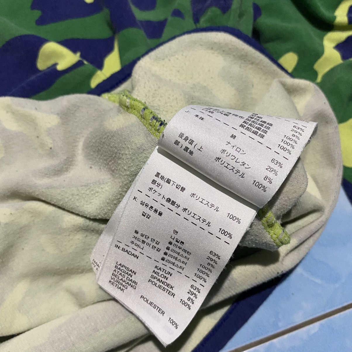 Nike × Vintage Nike bristol camo zipper hidden hoodie Size US M / EU 48-50 / 2 - 7 Thumbnail