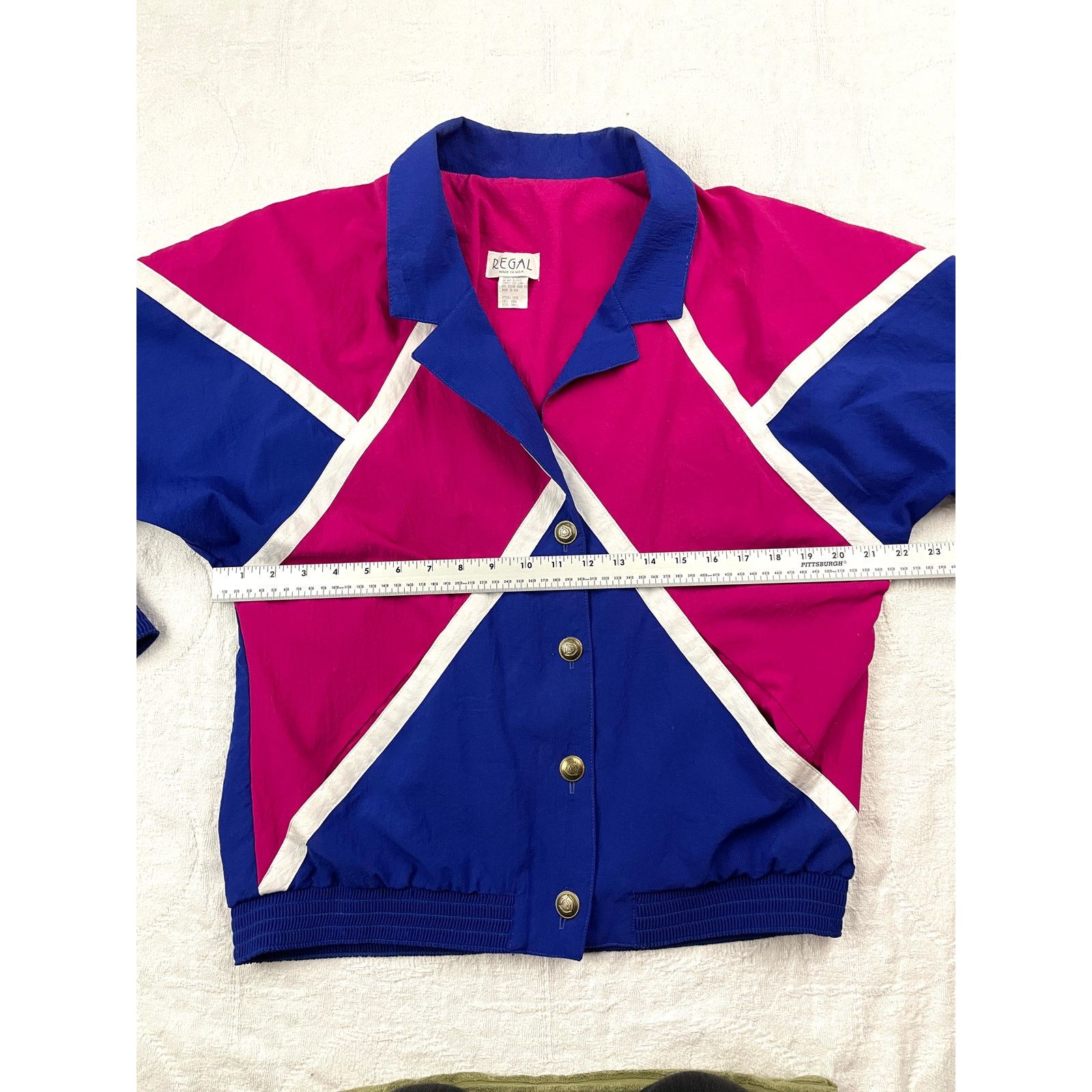 REGAL VTG Regal Windbreaker Retro Jacket Small Women's 90's Size S / US 4 / IT 40 - 6 Thumbnail