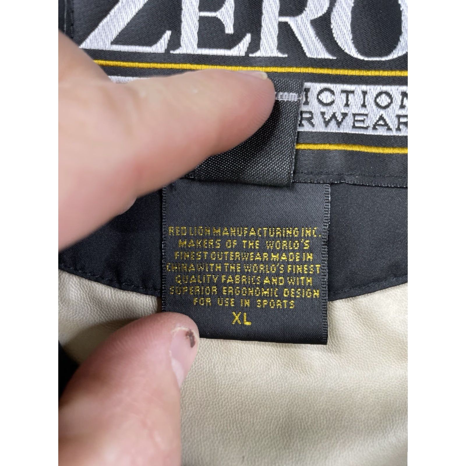 Vintage Zero Restriction Jacket Windbreaker XL Black 1/4 Zip Golf Outdoor Men Regular Size Size US XL / EU 56 / 4 - 4 Thumbnail