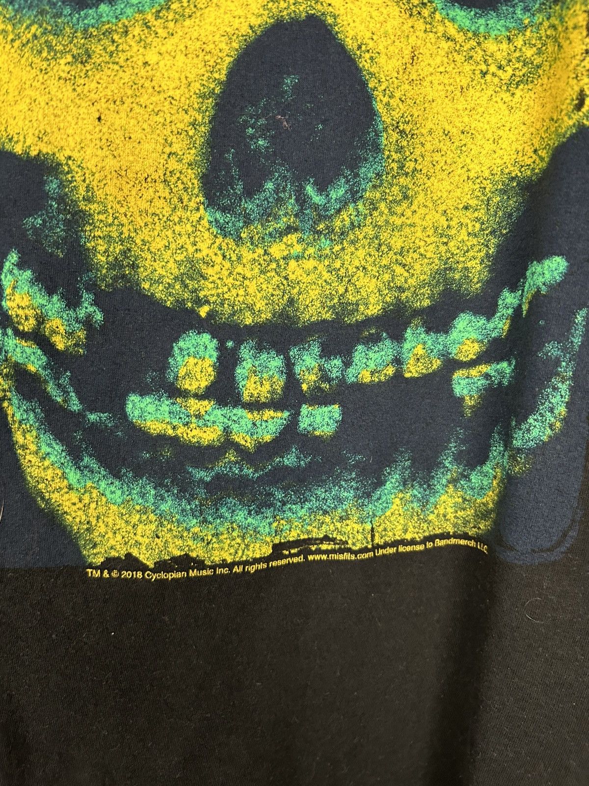 Band Tees Vintage Misfits Rock Band Tee Punk Grunge Skull 00s Y2K Size US M / EU 48-50 / 2 - 4 Thumbnail