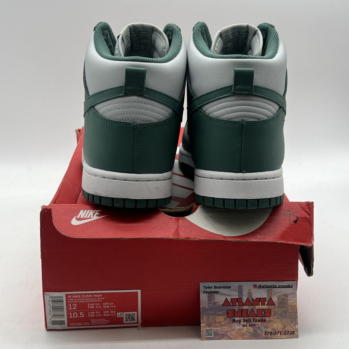 Nike Wmns dunk high bicoastal Size US 12 / EU 45 - 3 Thumbnail