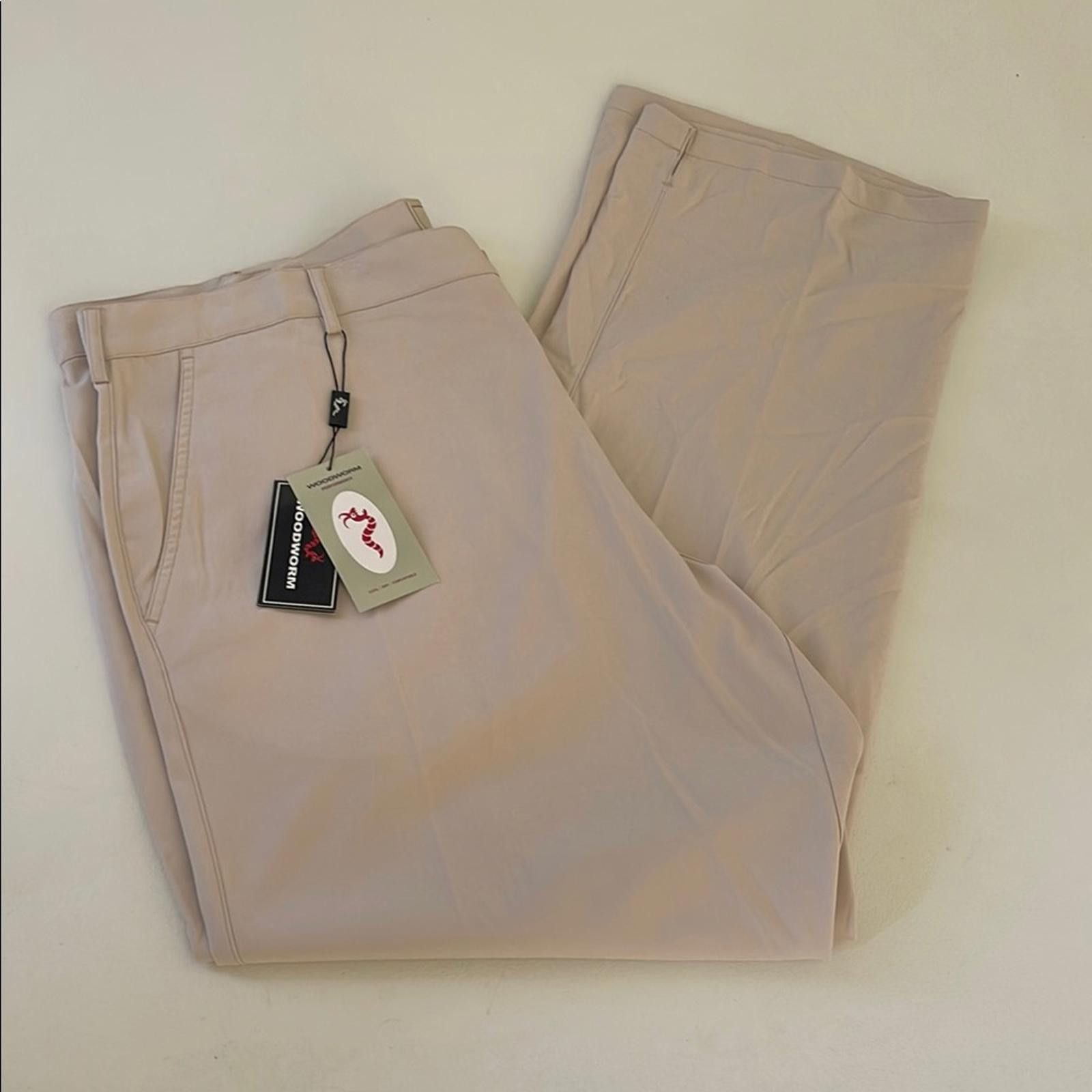 Woodward Woodworm Performance Men's Golf Pants size 42x33 - NWT Size US 42 / EU 58 - 1 Thumbnail