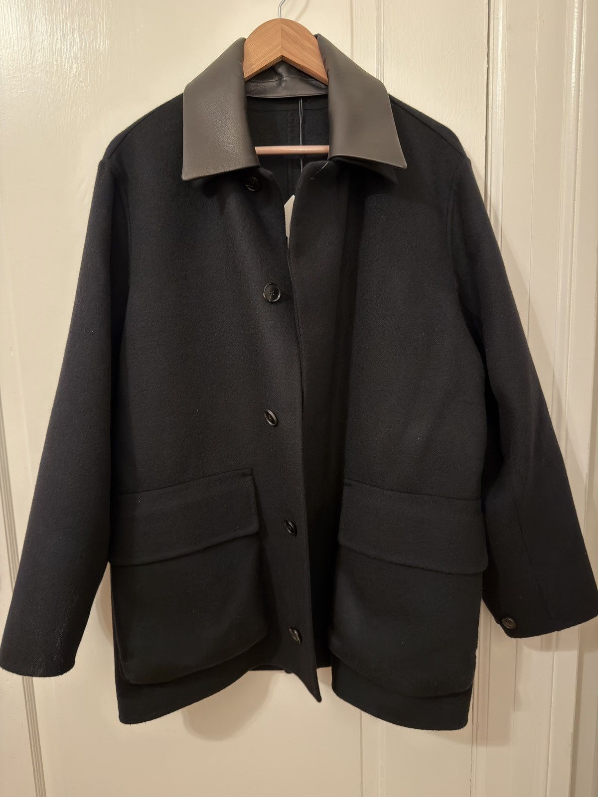 Auralee AURALEE CASHMERE MELTON HAND SEWN BLOUSON Size 1 (NWT) Size US XS / EU 42 / 0 - 1 Thumbnail