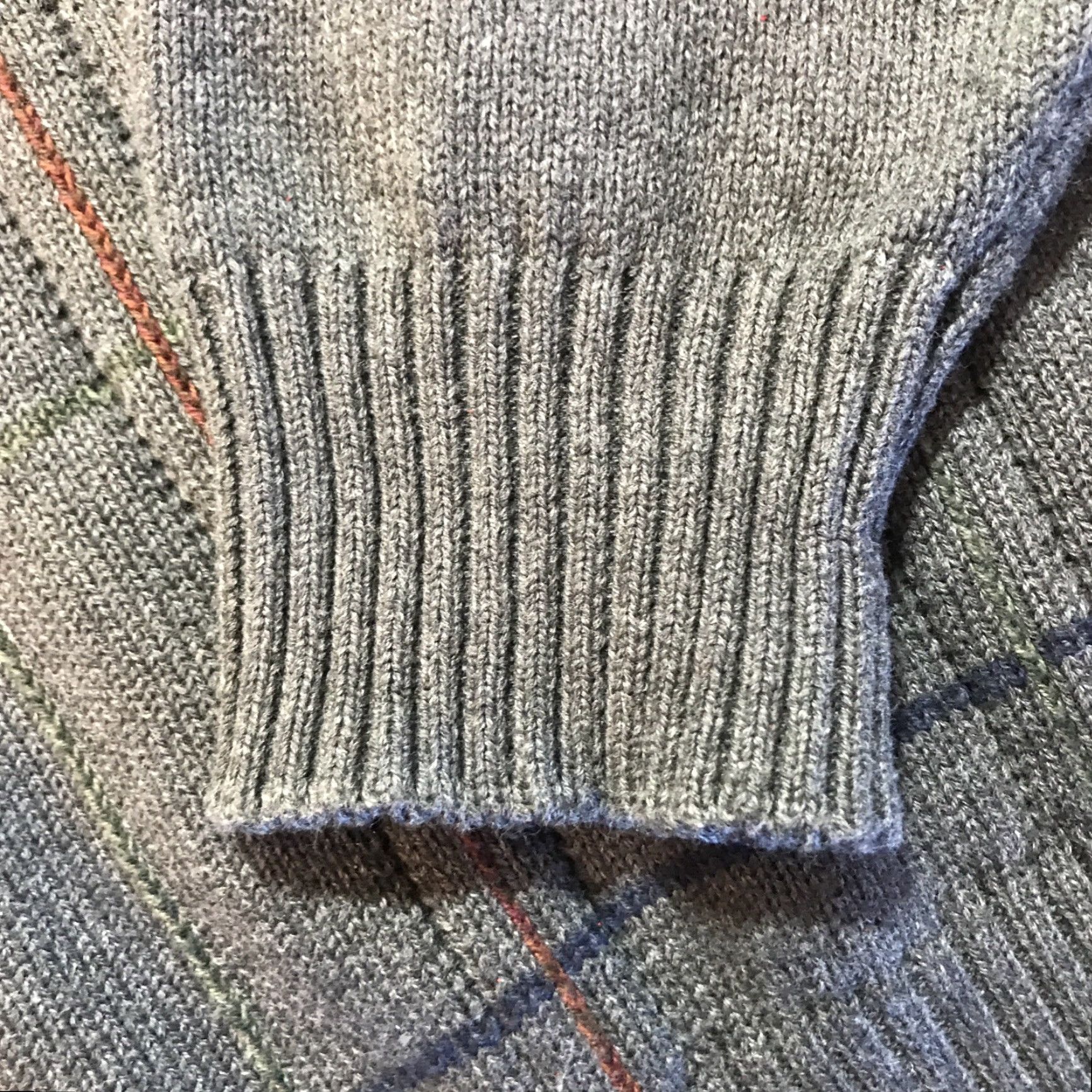 Dockers DOCKERS Mens Sweater Long Sleeve Crewneck Pullover Shirt Gray L Geometric Knit Multicolor Cotton Logo Casual Classic Hipster Modern Preppy Golf Size US L / EU 52-54 / 3 - 4 Thumbnail