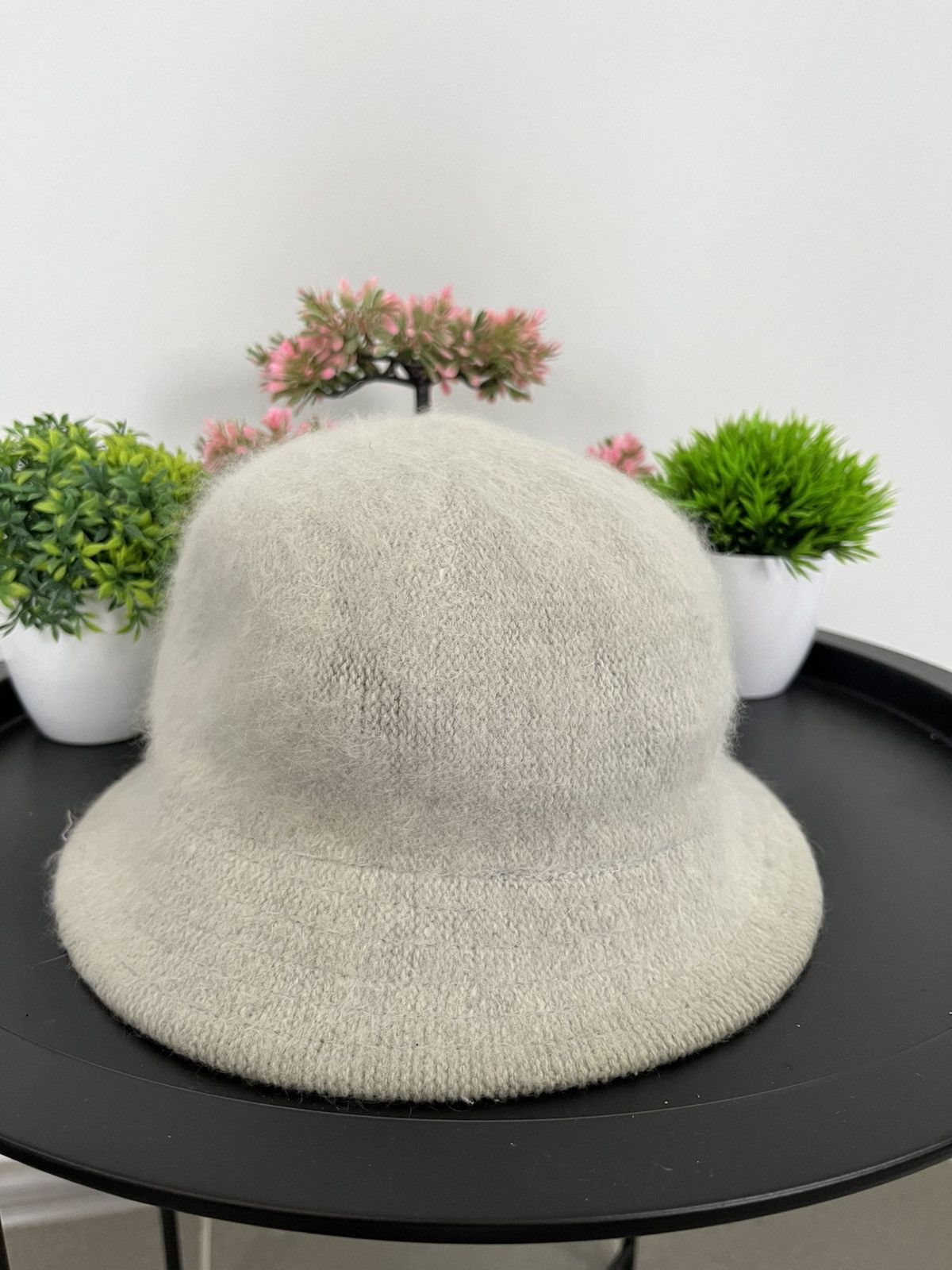 Kangol KANGOL Vintage Unisex Angora Rare Sherpa Panama Bucket Hat Size ONE SIZE - 6 Thumbnail