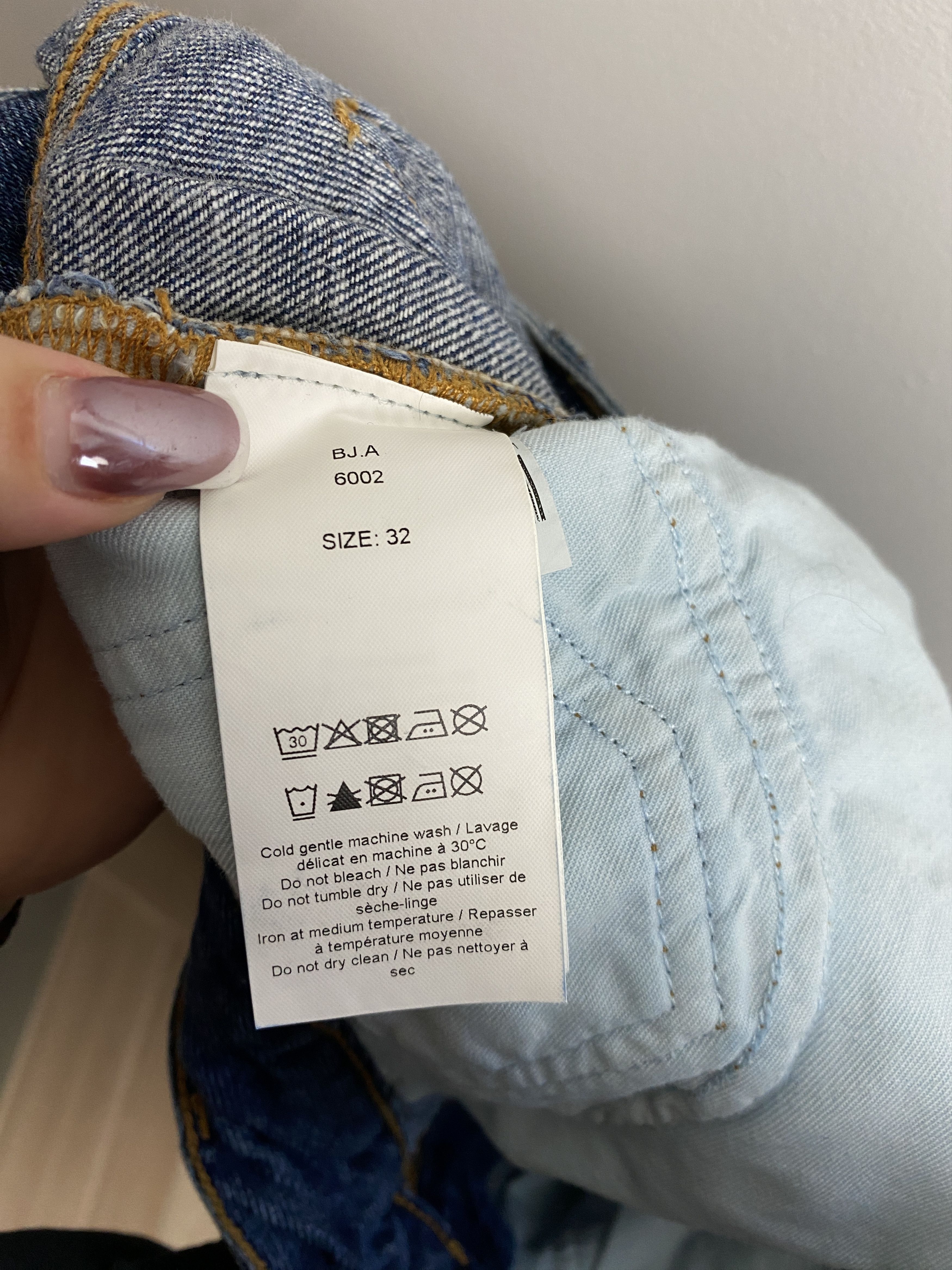 Gianni Valentino Ganni Medium Dark Blue jeans denim pants Size US 32 / EU 48 - 5 Thumbnail