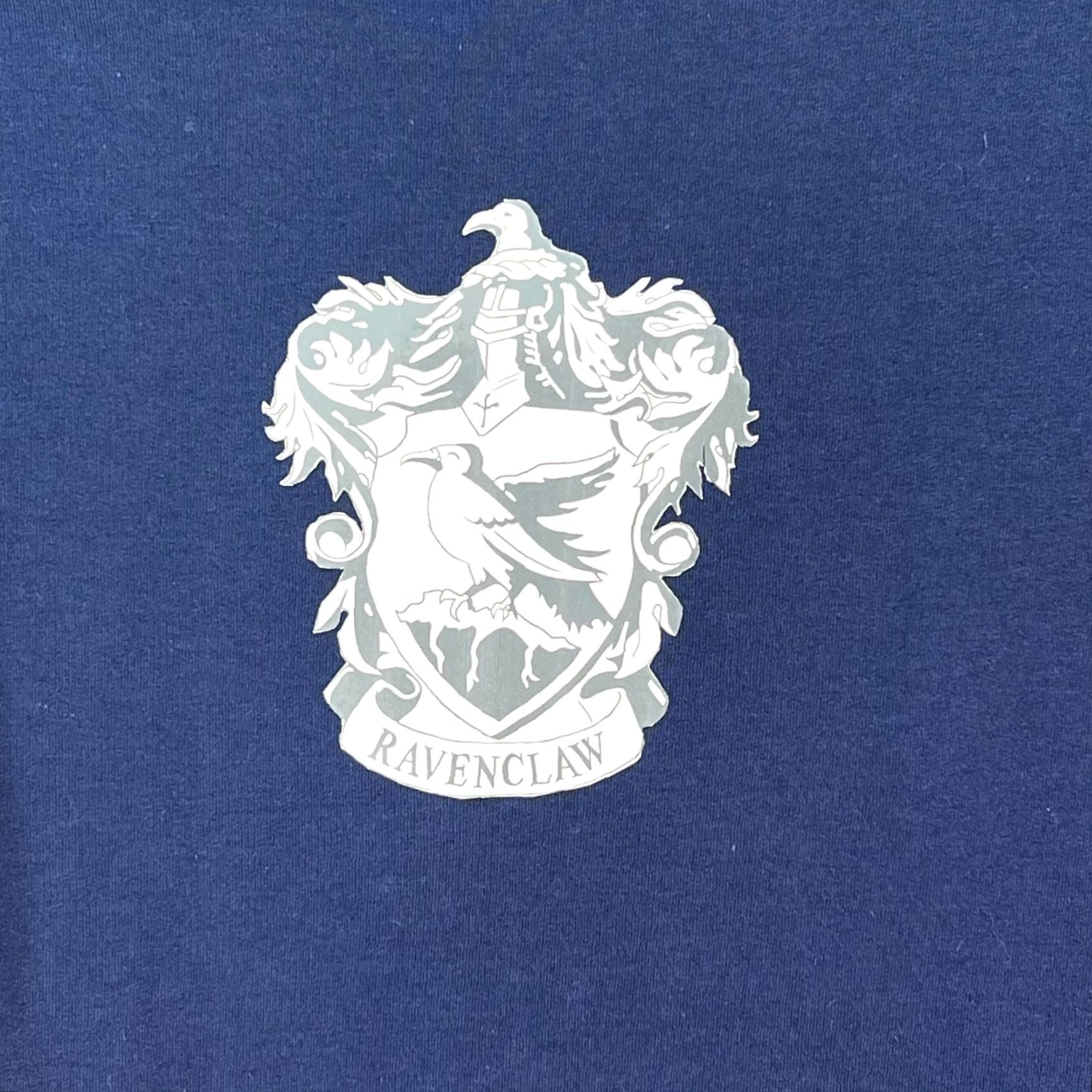 Hanes Harry Potter Ravenclaw Hanes EcoSmart Pullover Sweatshirt Blue M Sweatshirt Hanes Mens Pullover Crew Neck Graphic Print 50/50 Knit Vintage No Size US M / EU 48-50 / 2 - 2 Thumbnail
