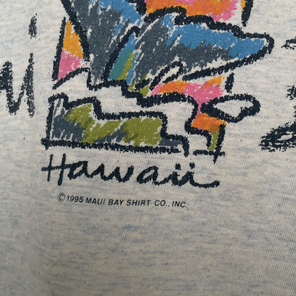 Maui and Sons × Vintage Vintage 1995 Maui Bay Shirt Surf T Shirt Size US M / EU 48-50 / 2 - 3 Thumbnail