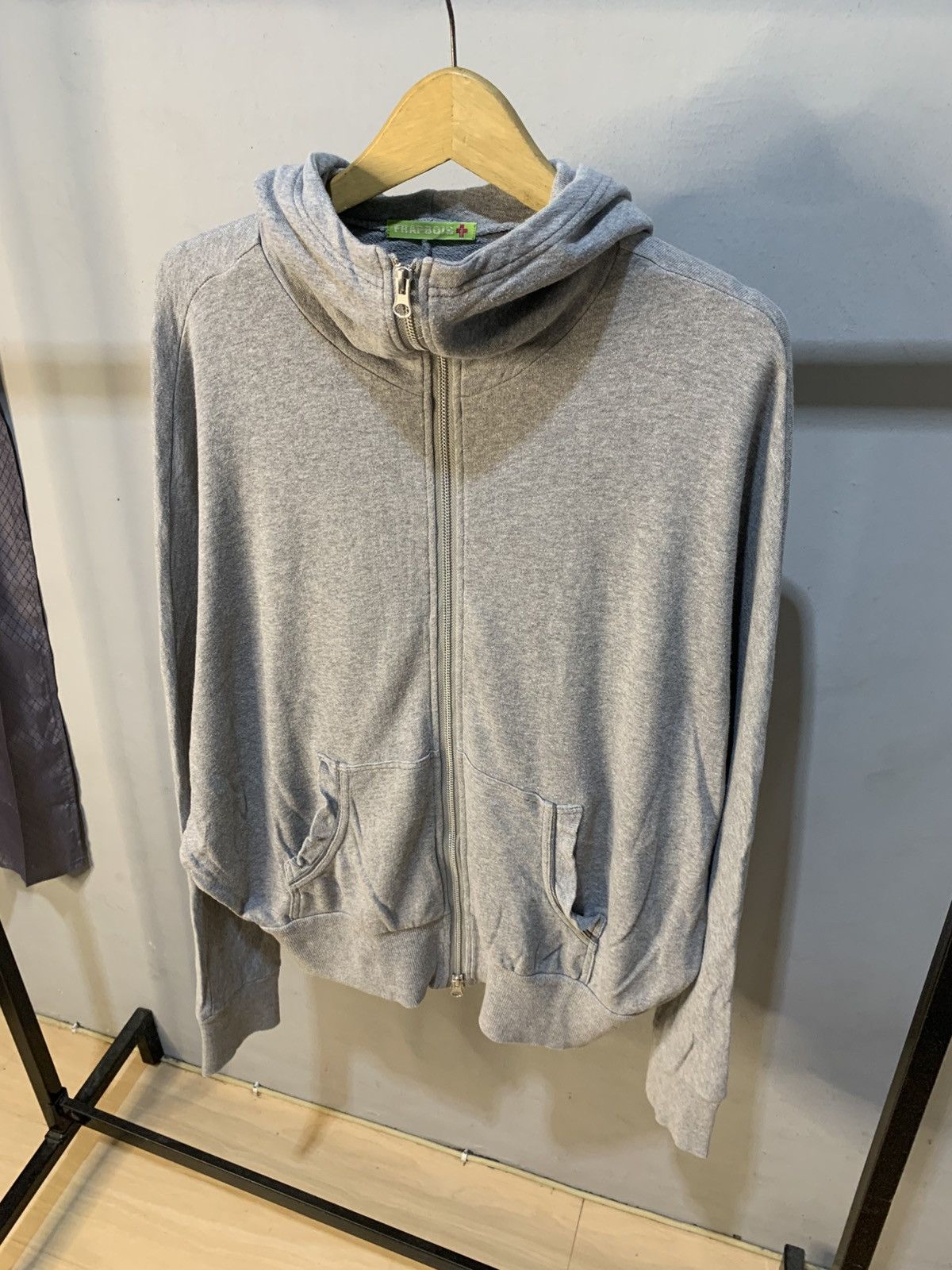 Frapbois Frapbois Issey Miyake Baggy Oversize Zip Hoodie Size US L / EU 52-54 / 3 - 1 Thumbnail