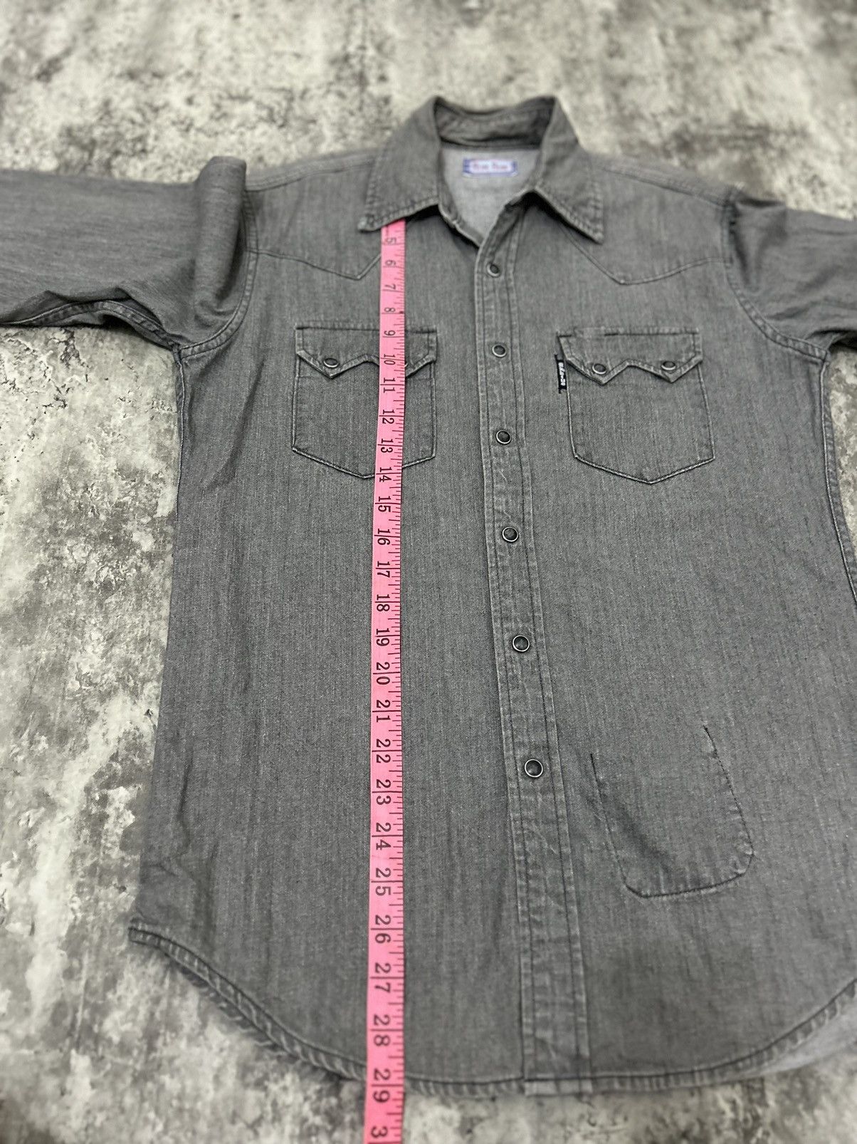 Blue Blue Japan Blue Blue Japan Hiden Small Pocket Vintage Western Shirt Size US M / EU 48-50 / 2 - 12 Thumbnail