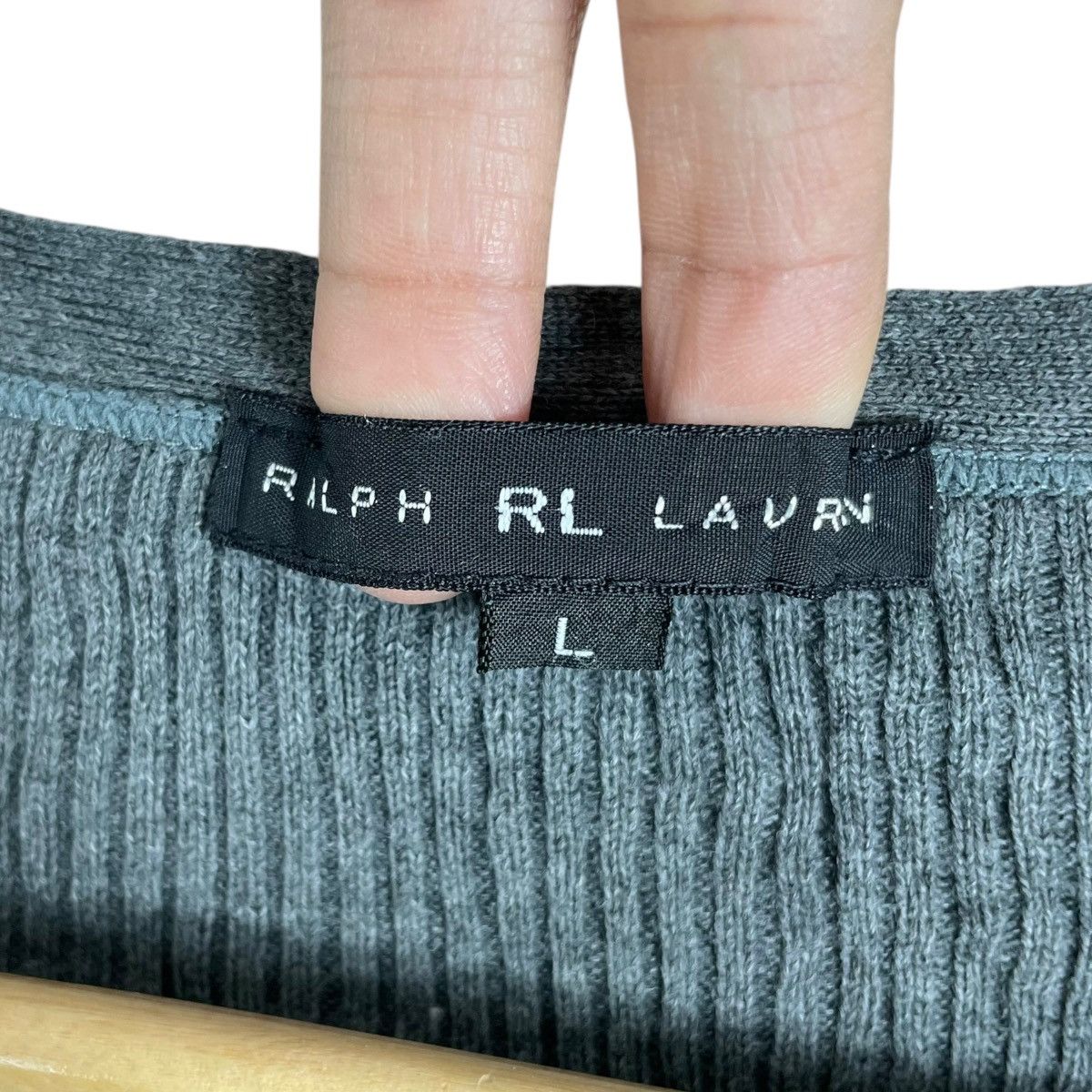 Ralph Lauren Vintage Ralph Lauren RL Knitwear Cardigan Sweater Size L / US 10 / IT 46 - 4 Thumbnail