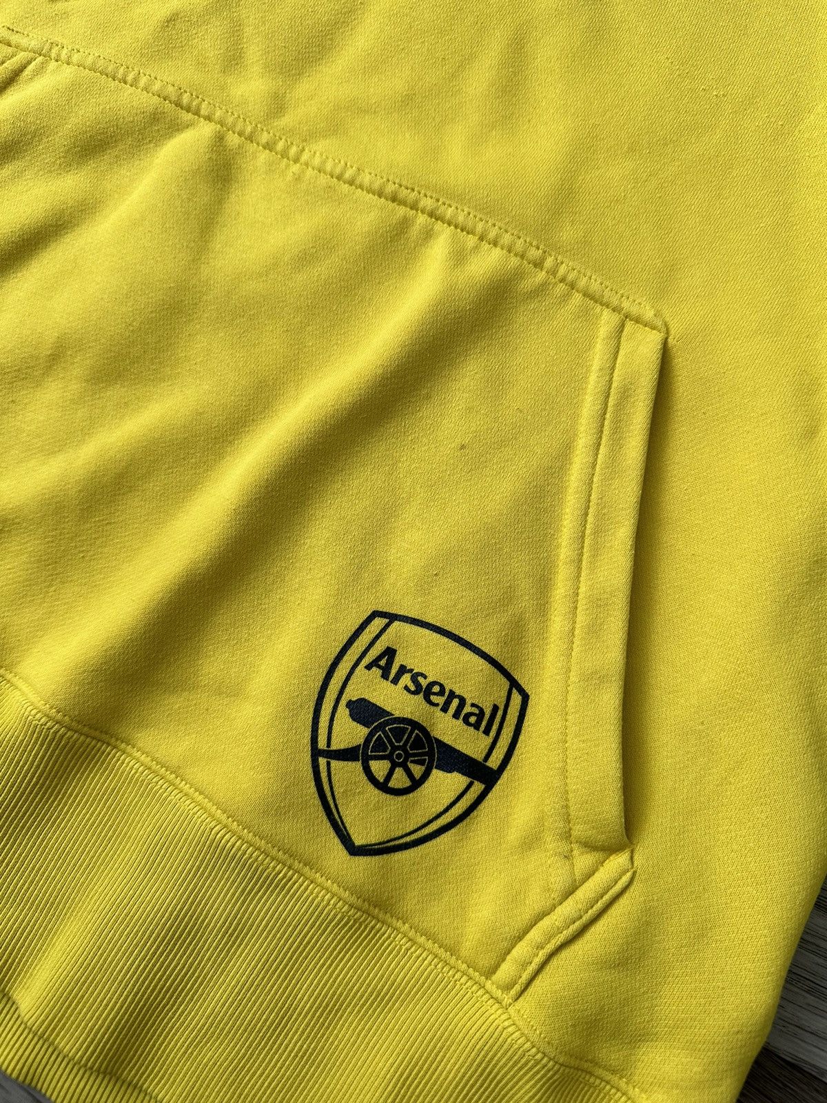 Nike Nike Arsenal Vintage Yellow Gunners y2k hoodie big logo Size US M / EU 48-50 / 2 - 4 Thumbnail