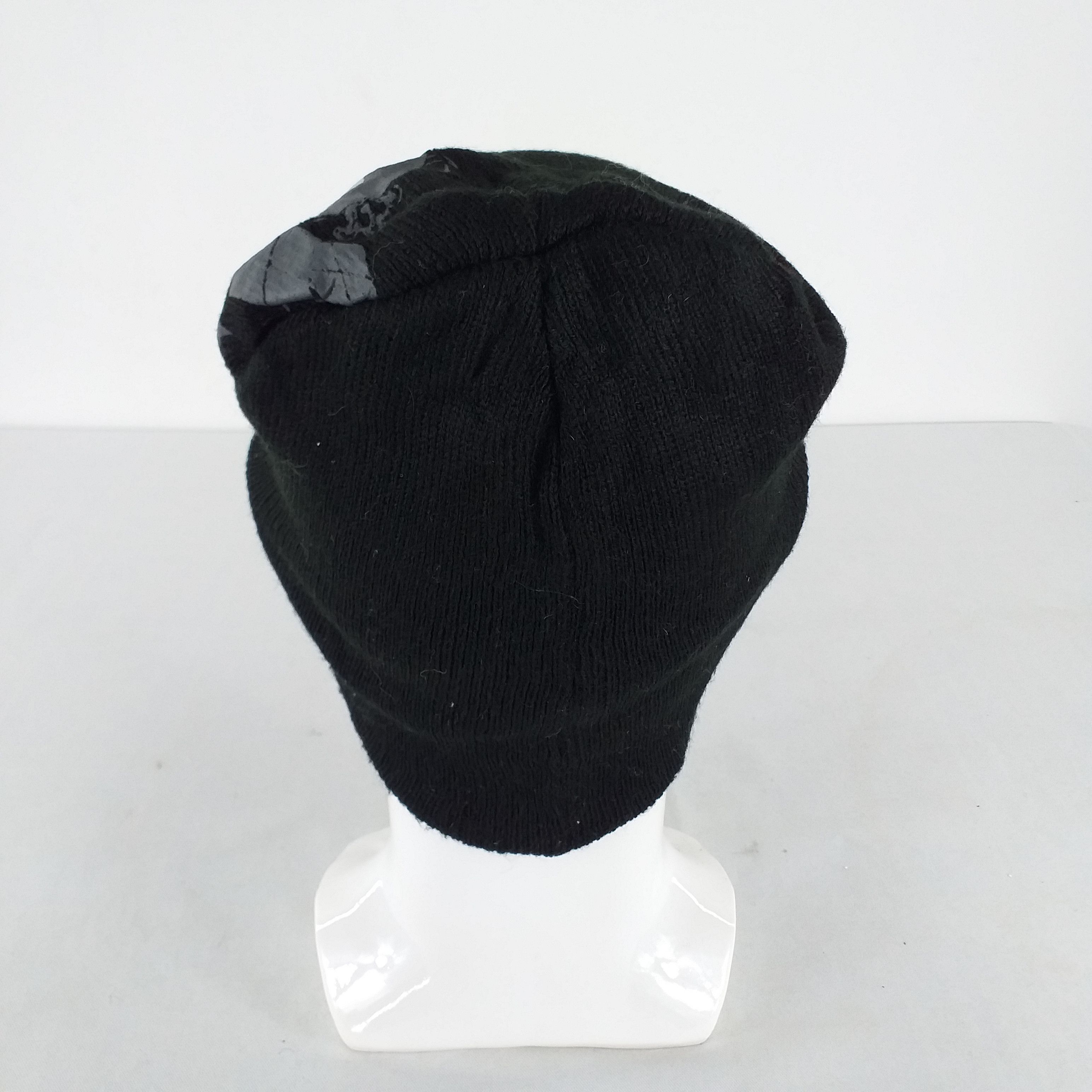 Japanese Brand Printed Skulls Design Snow Cap Hat Beanie BN283 Size ONE SIZE - 3 Thumbnail