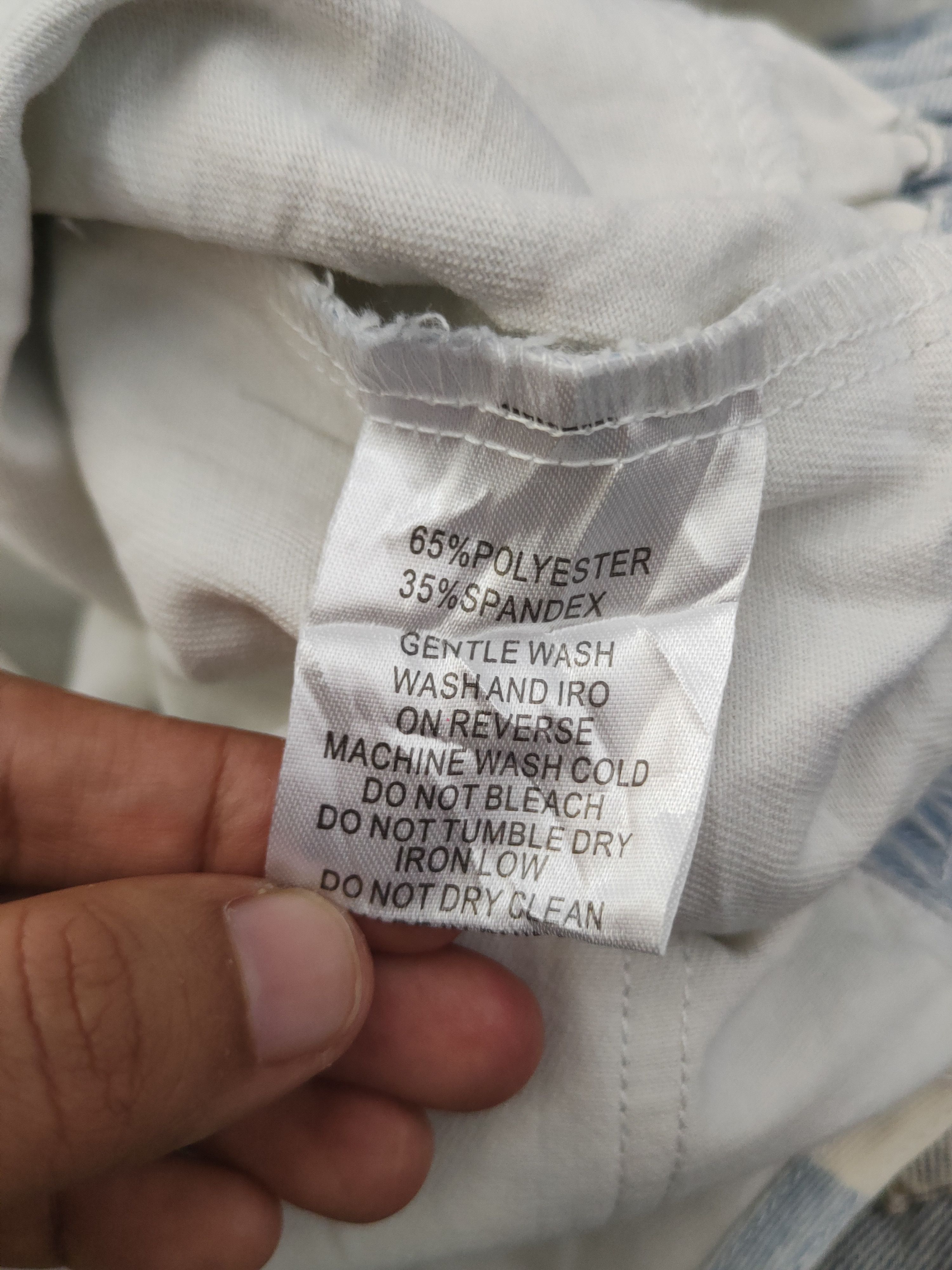 Other South Agsard Blue White Denim Shortall Jumpsuits Size 36" / US 14 / IT 50 - 13 Thumbnail