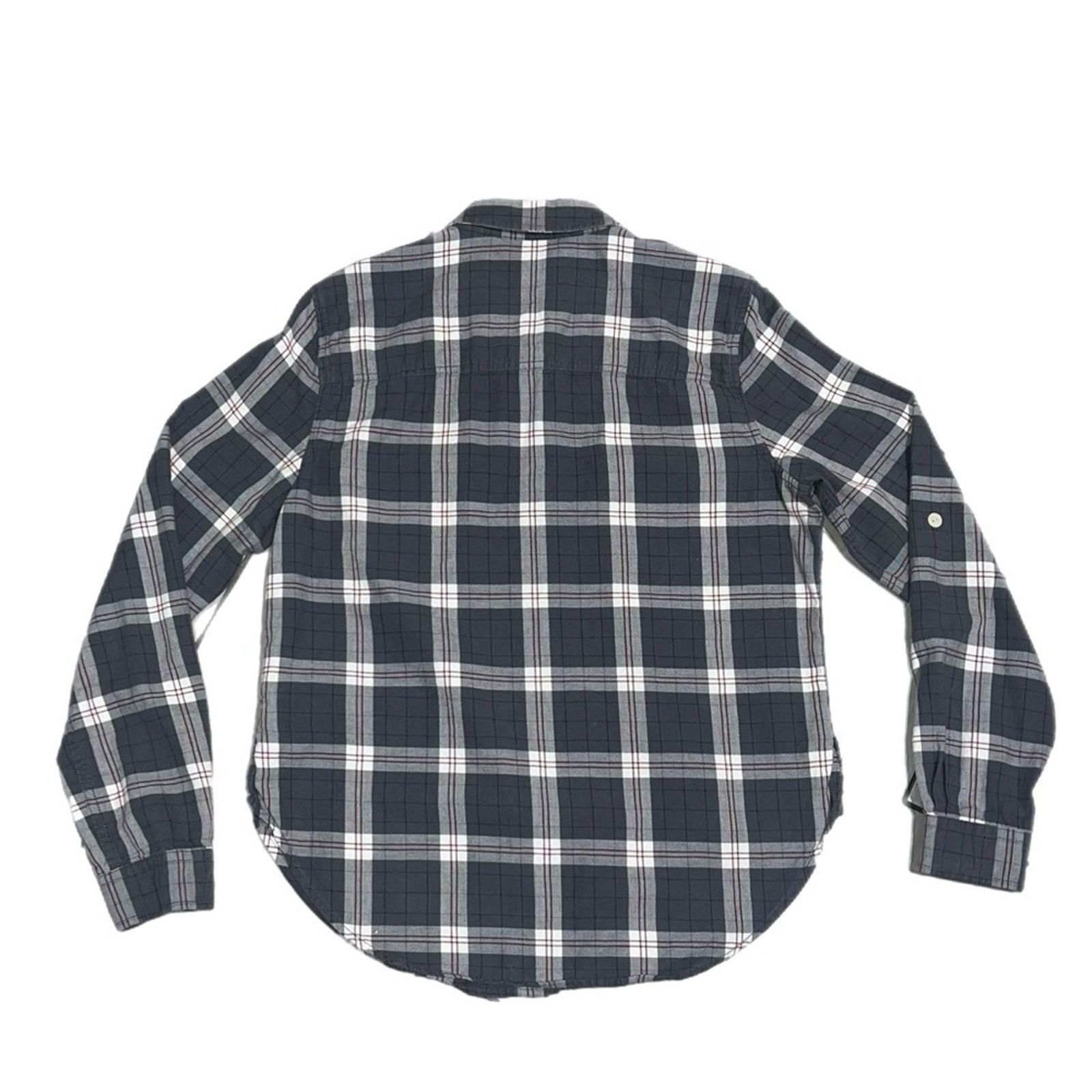 Harley Davidson Harley-Davidson Plaid White & Black Button-Up Shirt Size US L / EU 52-54 / 3 - 2 Thumbnail