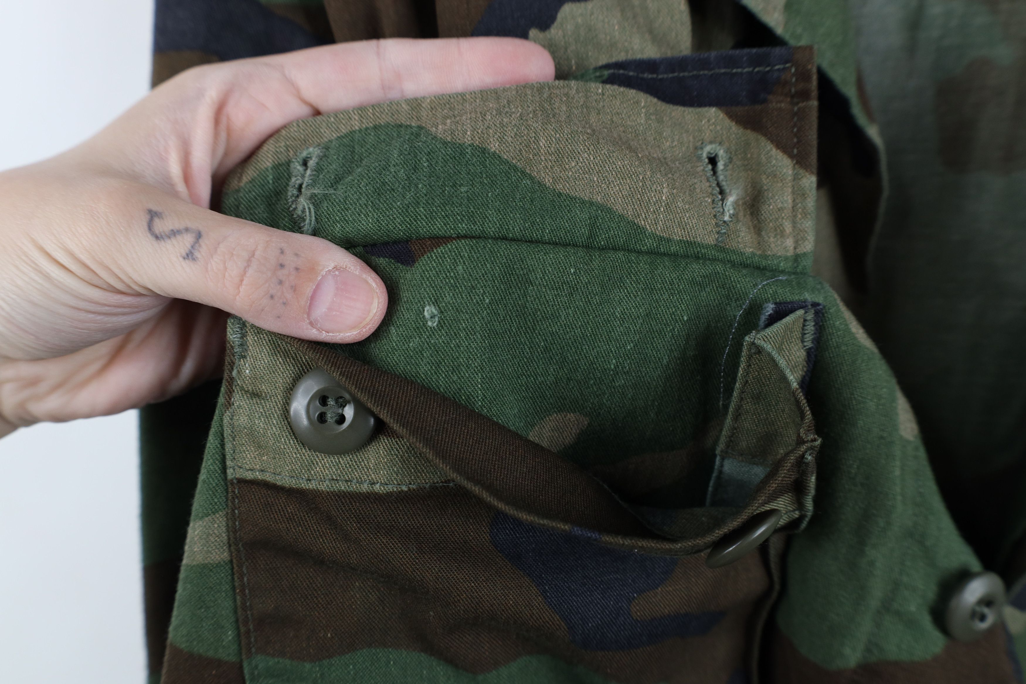 Vintage Vintage 80s Military Camouflage Combat Jacket Coat USA Size US M / EU 48-50 / 2 - 6 Thumbnail