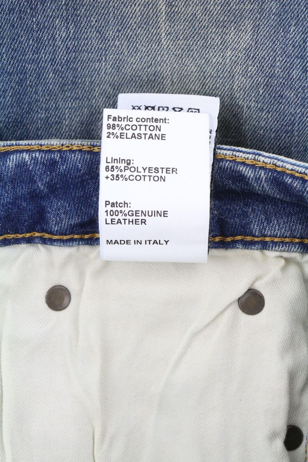 R13 KICK 26 Kelly Stretch Faded Blue Cropped Jeans 85442 Size 26" / US 2 / IT 38 - 10 Thumbnail