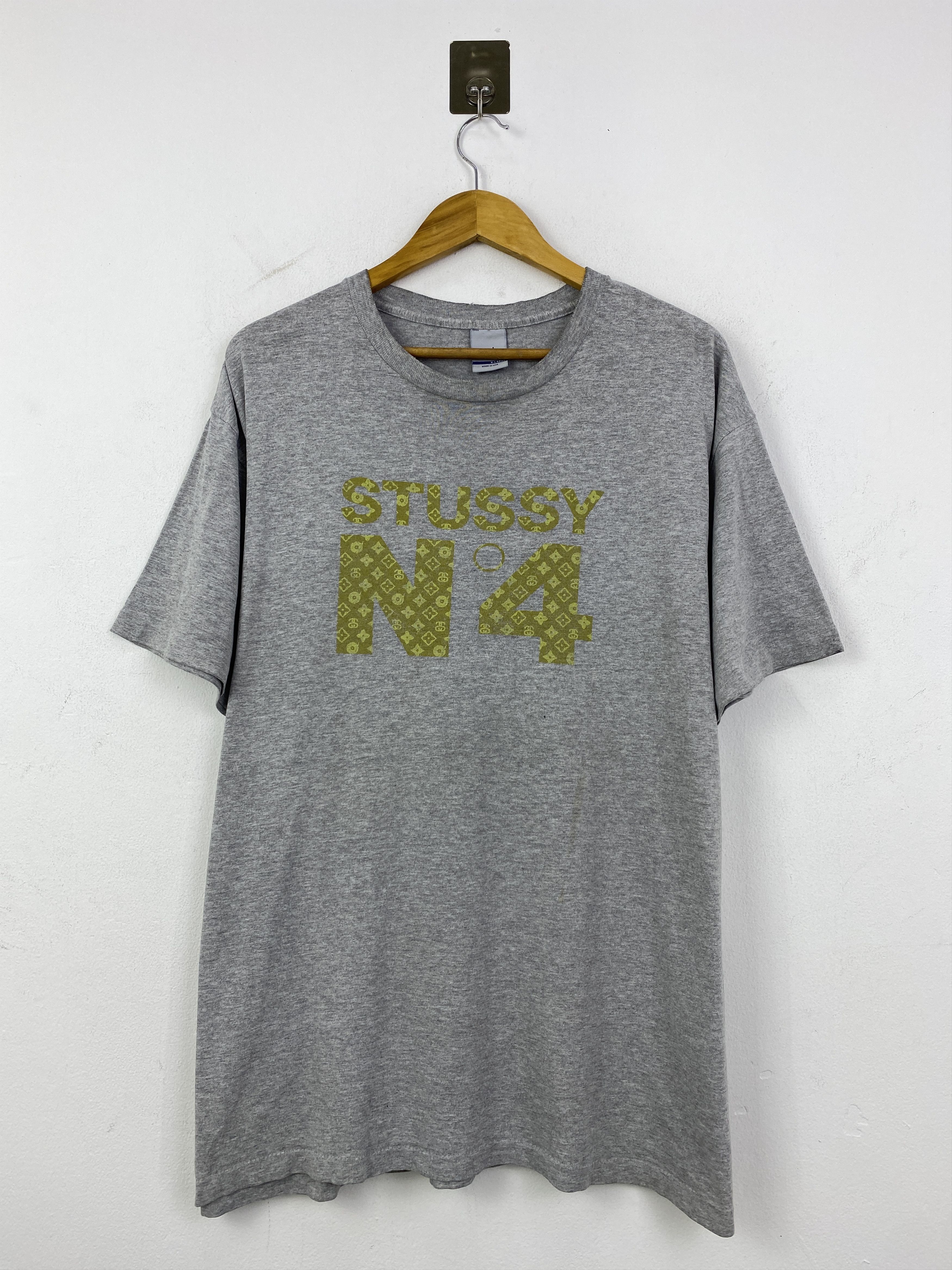 Stussy Vintage Stussy N4 Wording LV Style Shirt TA0717 Size US XL / EU 56 / 4 - 1 Thumbnail